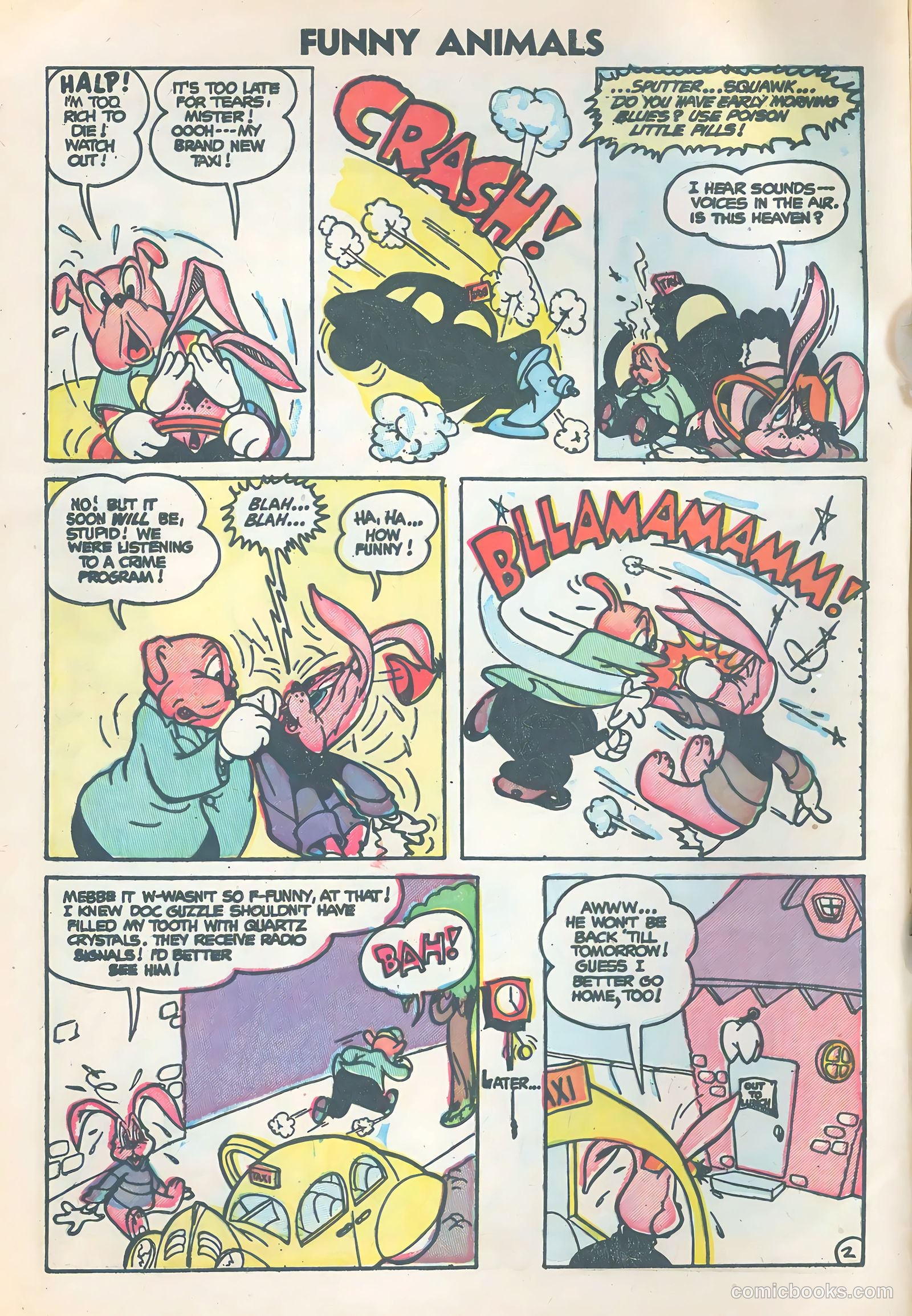 Funny Animals #84 (1954) — page 4 of 36