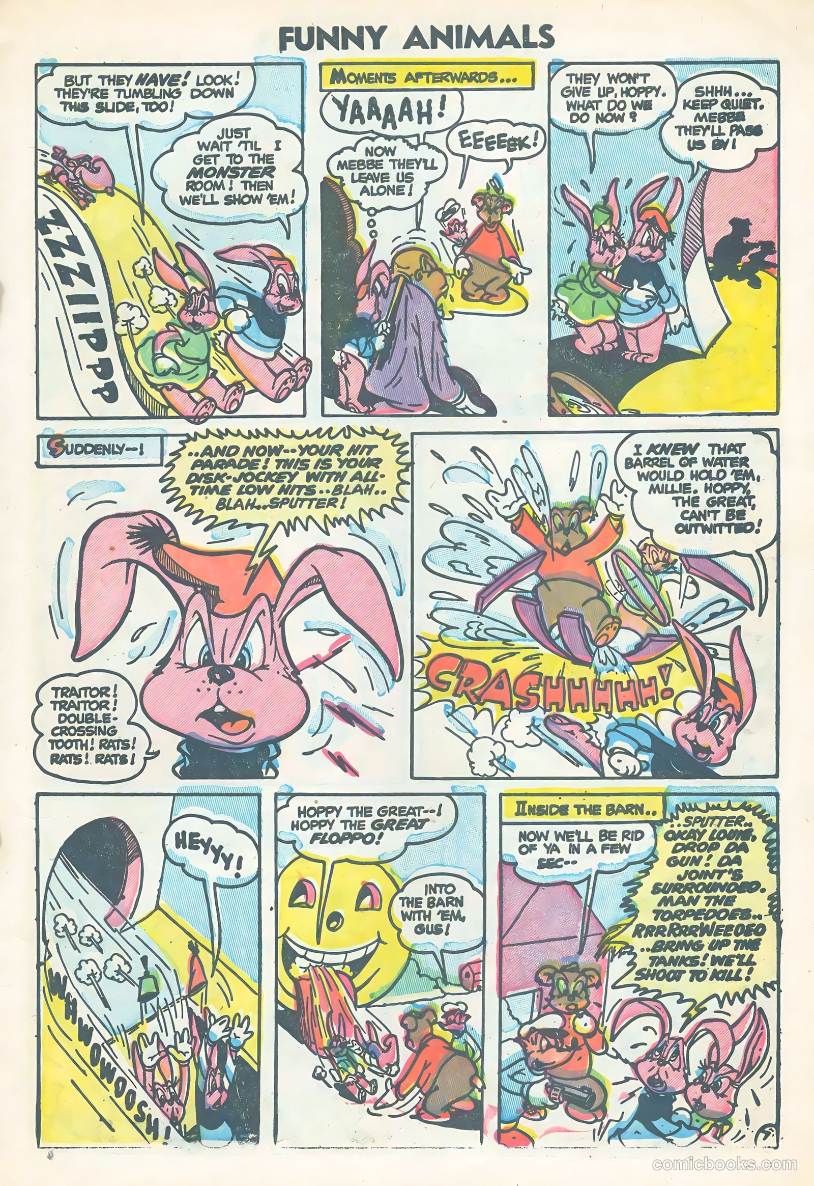Funny Animals #84 (1954) — page 9 of 36