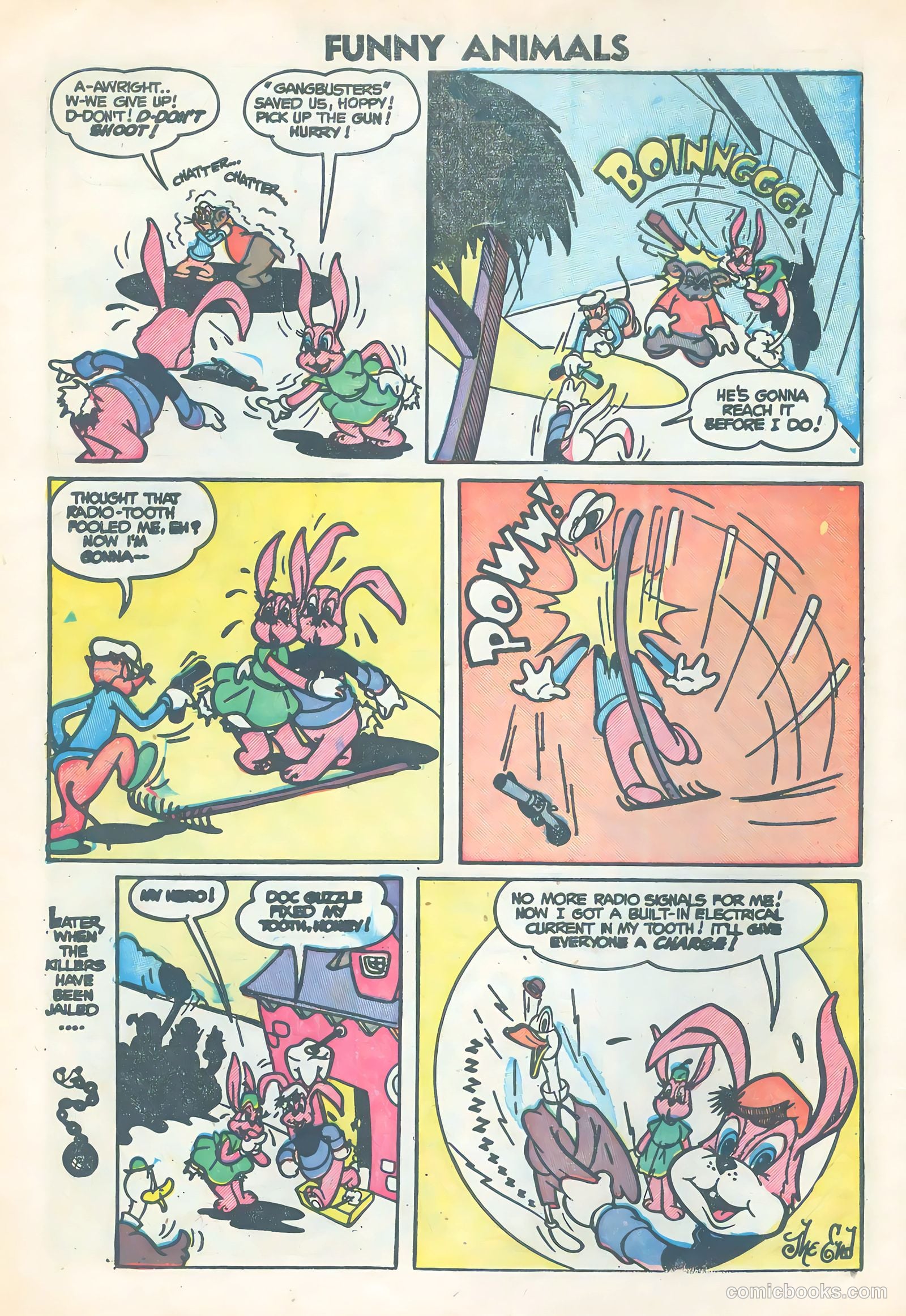 Funny Animals #84 (1954) — page 10 of 36