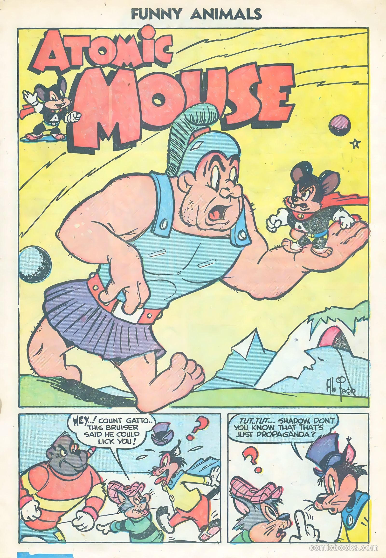 Funny Animals #84 (1954) — page 11 of 36