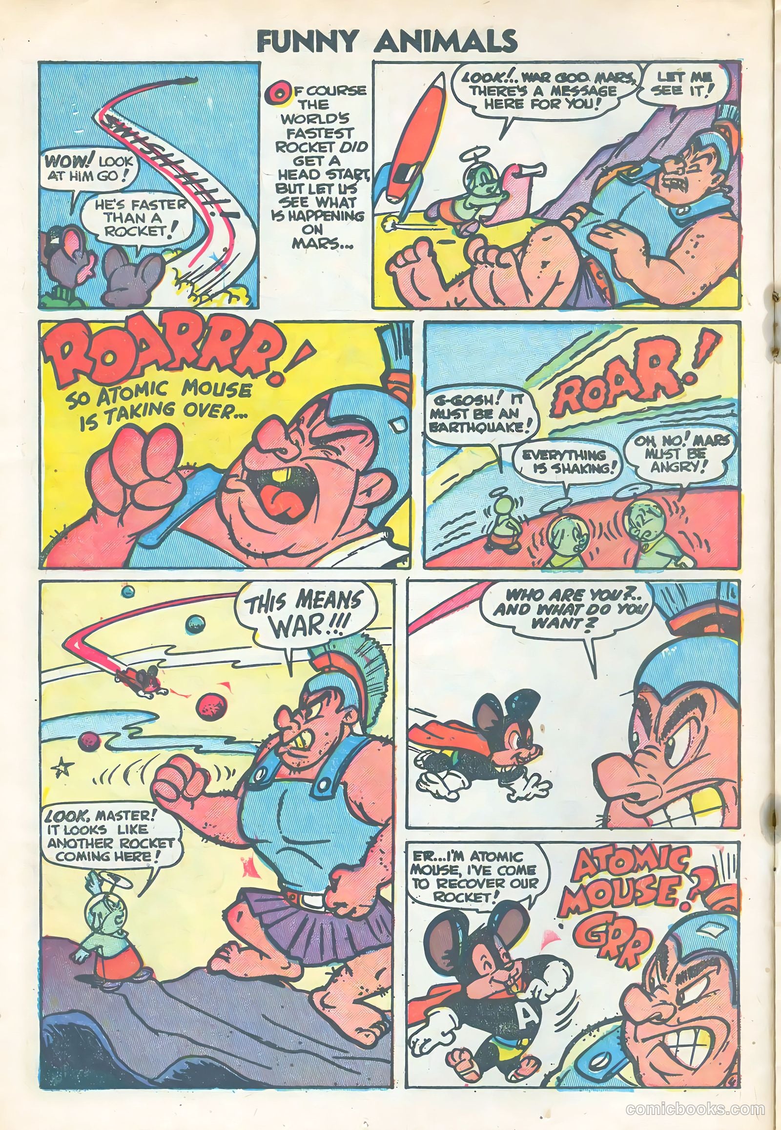 Funny Animals #84 (1954) — page 14 of 36