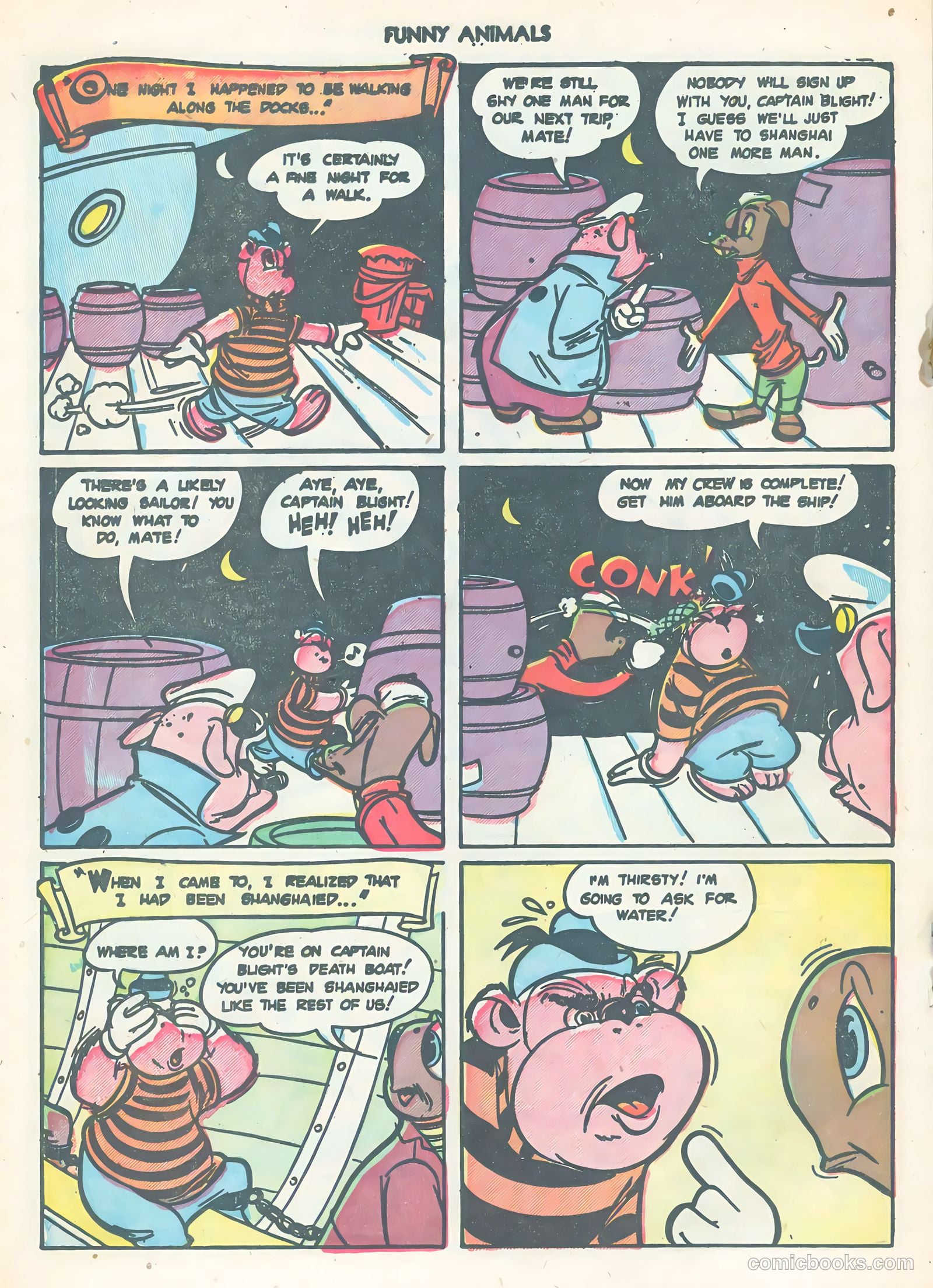Funny Animals #84 (1954) — page 20 of 36