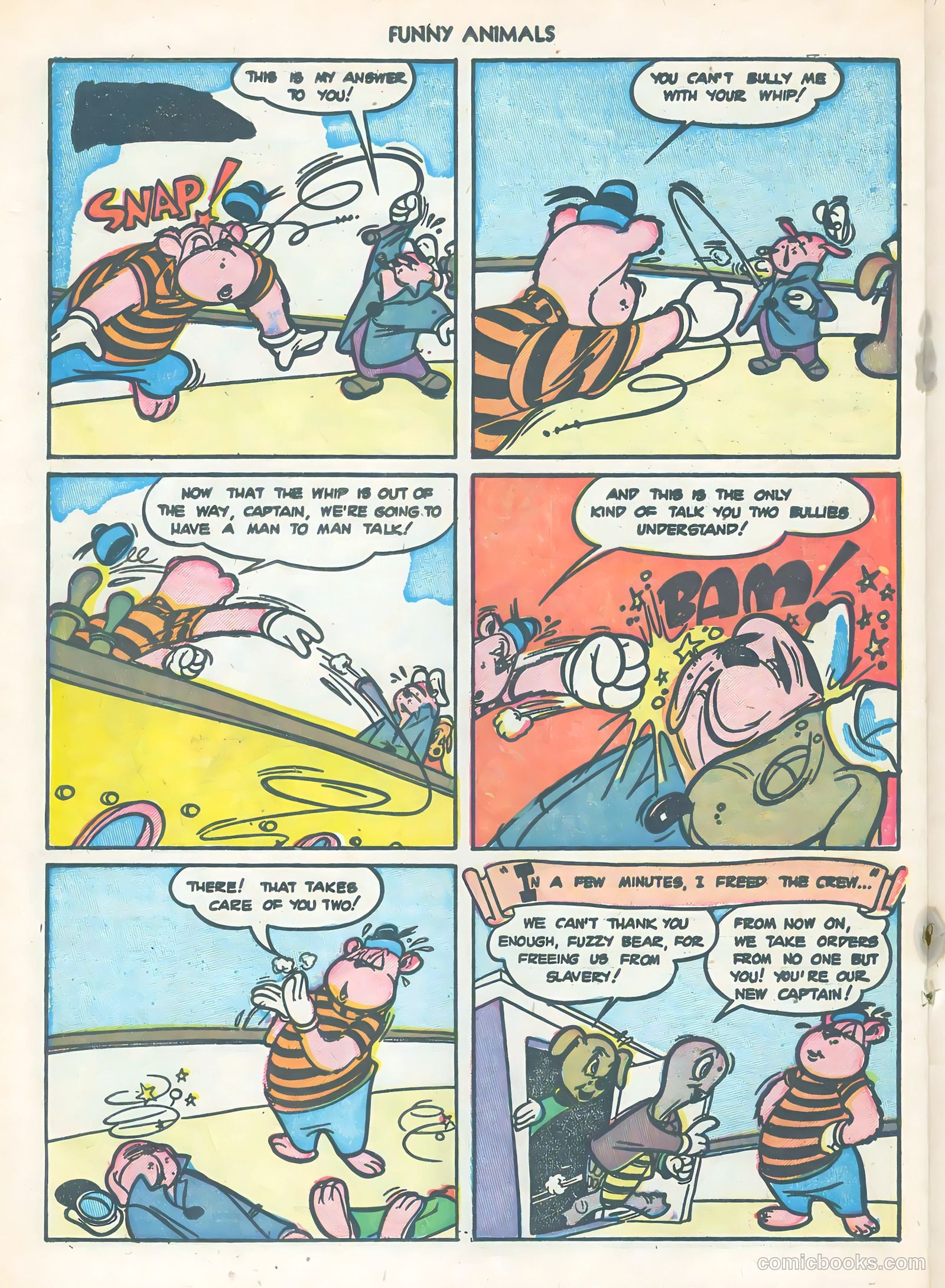 Funny Animals #84 (1954) — page 22 of 36