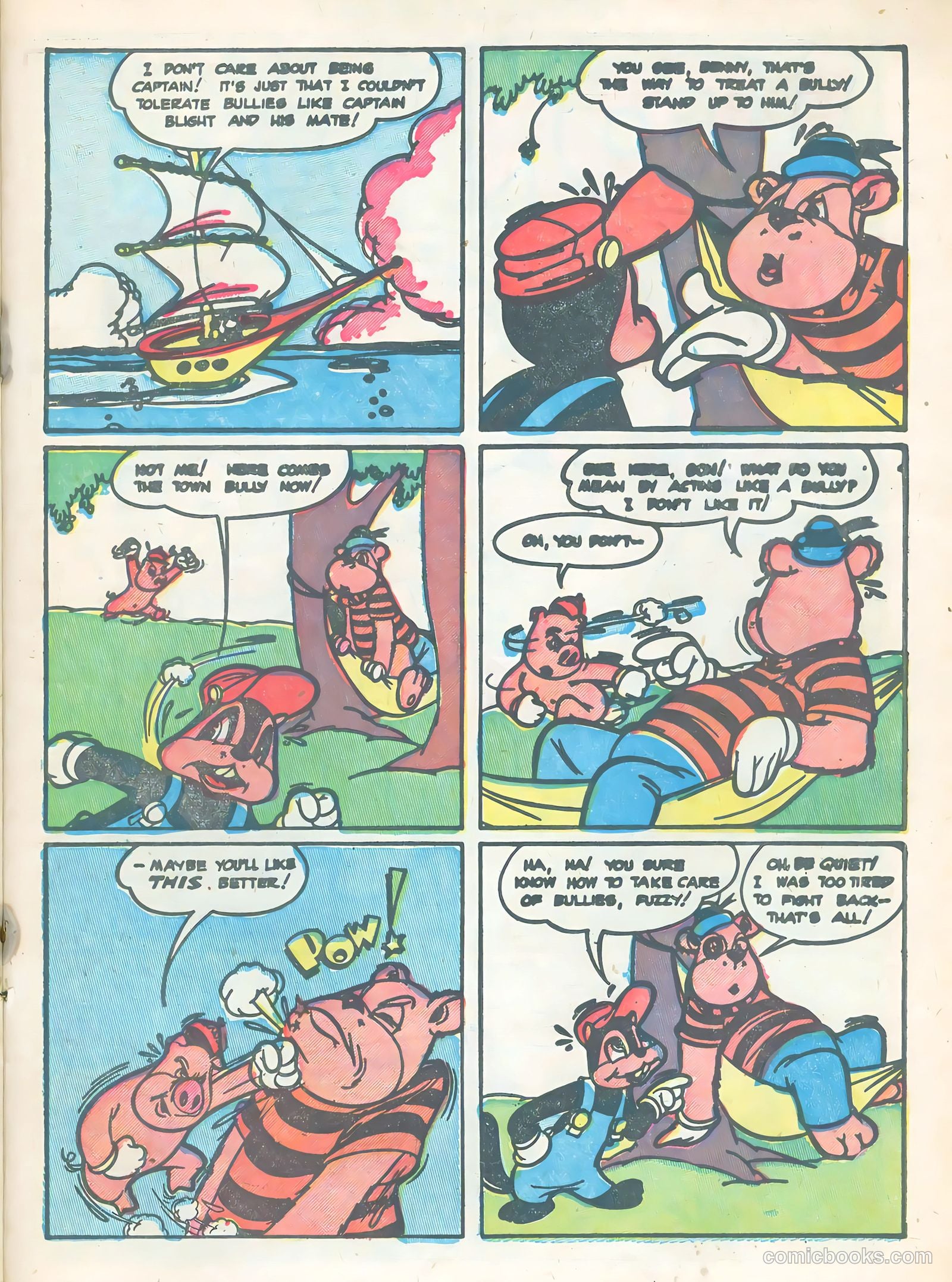 Funny Animals #84 (1954) — page 23 of 36