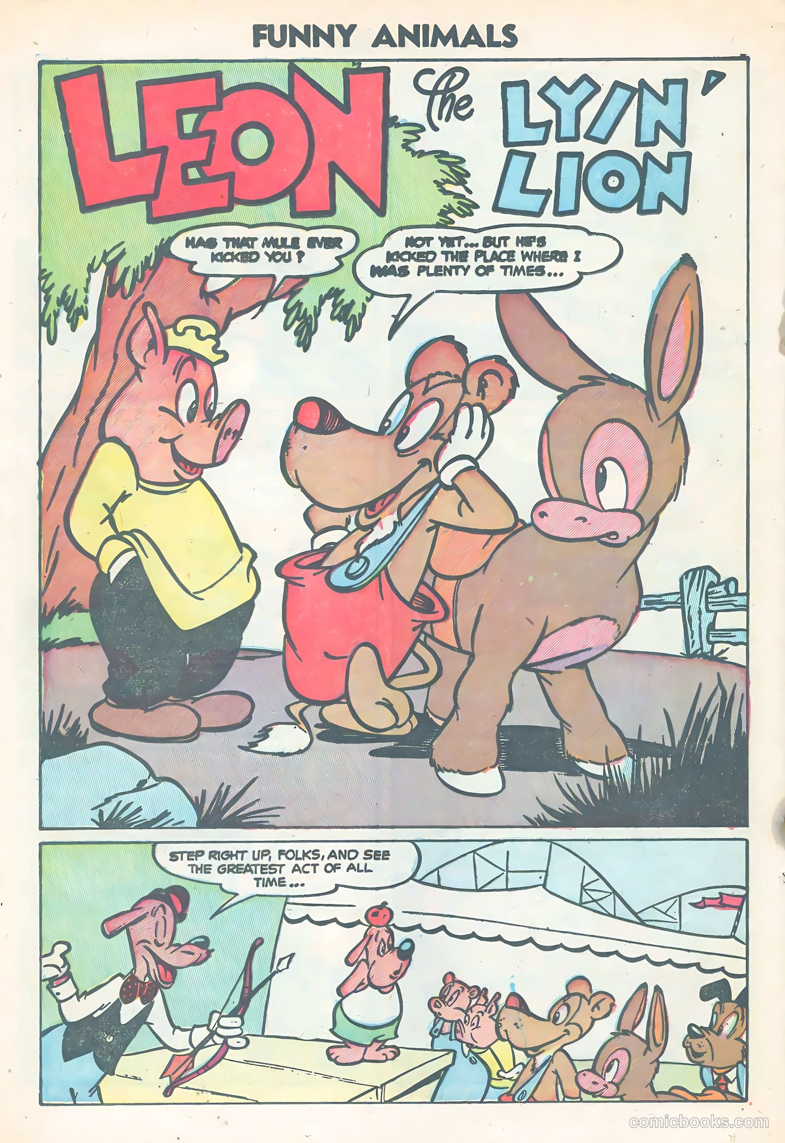 Funny Animals #84 (1954) — page 24 of 36