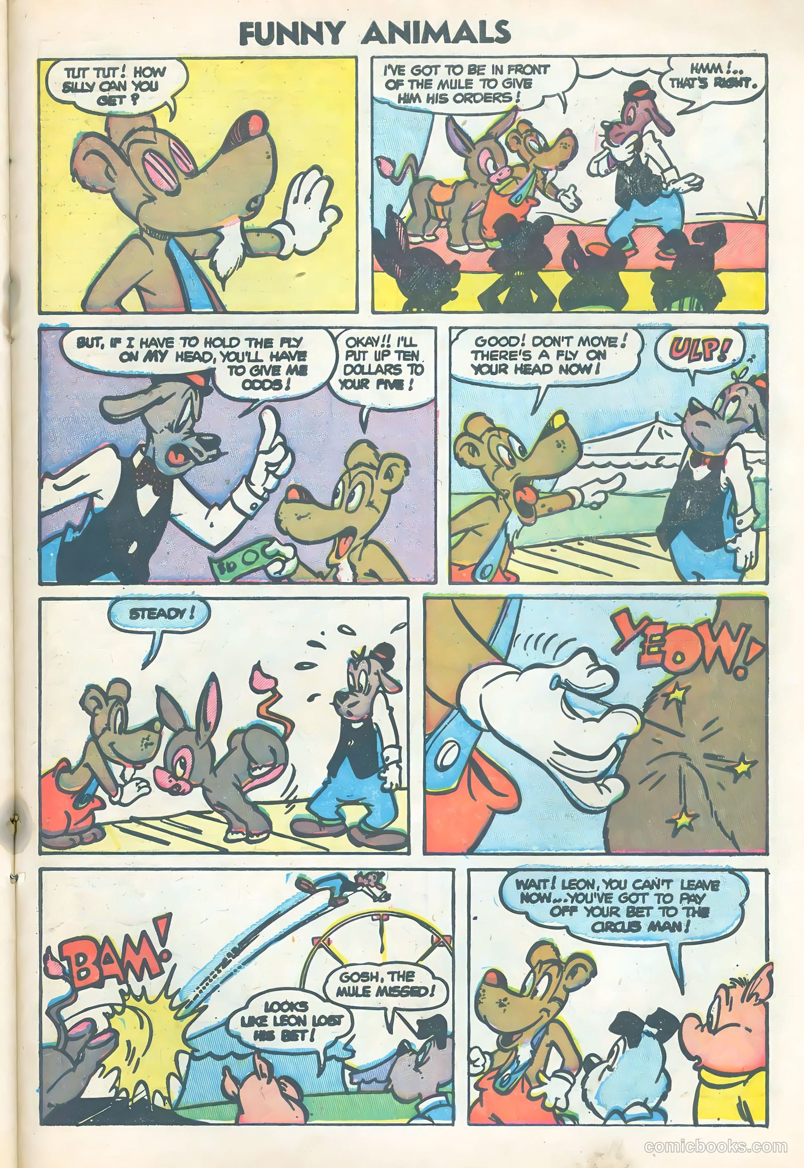Funny Animals #84 (1954) — page 27 of 36