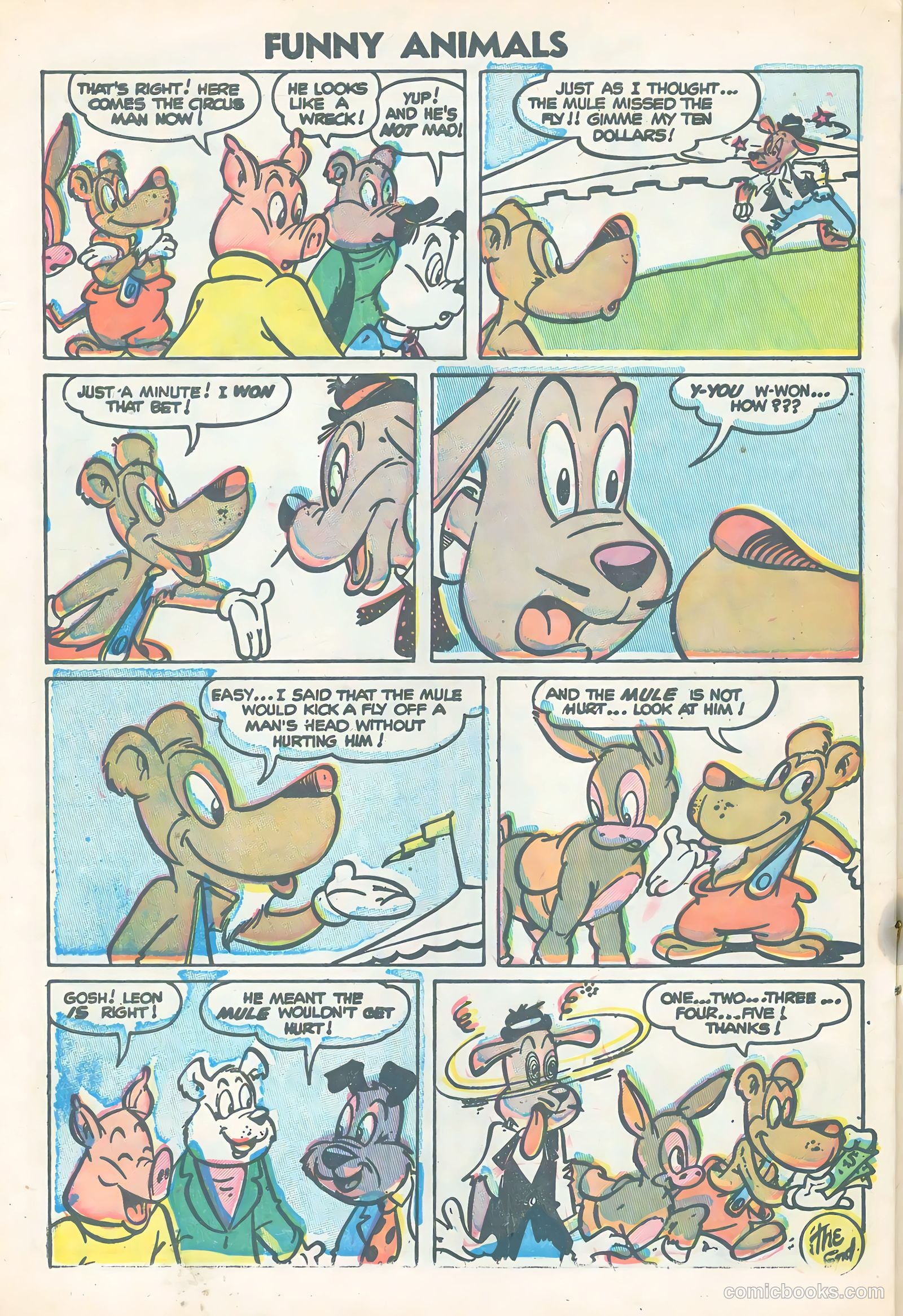 Funny Animals #84 (1954) — page 28 of 36
