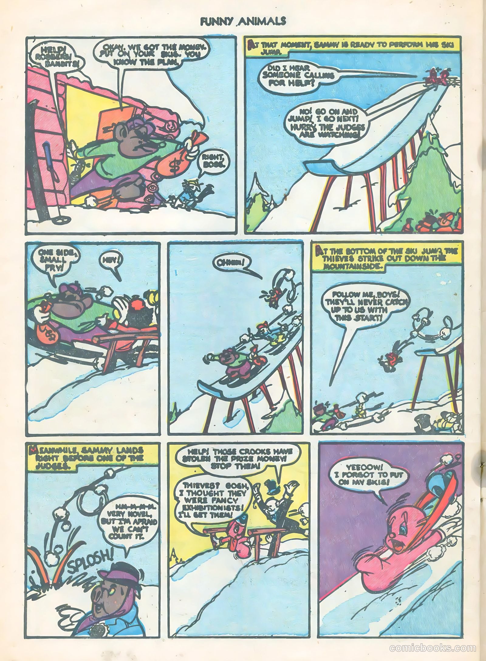 Funny Animals #84 (1954) — page 30 of 36