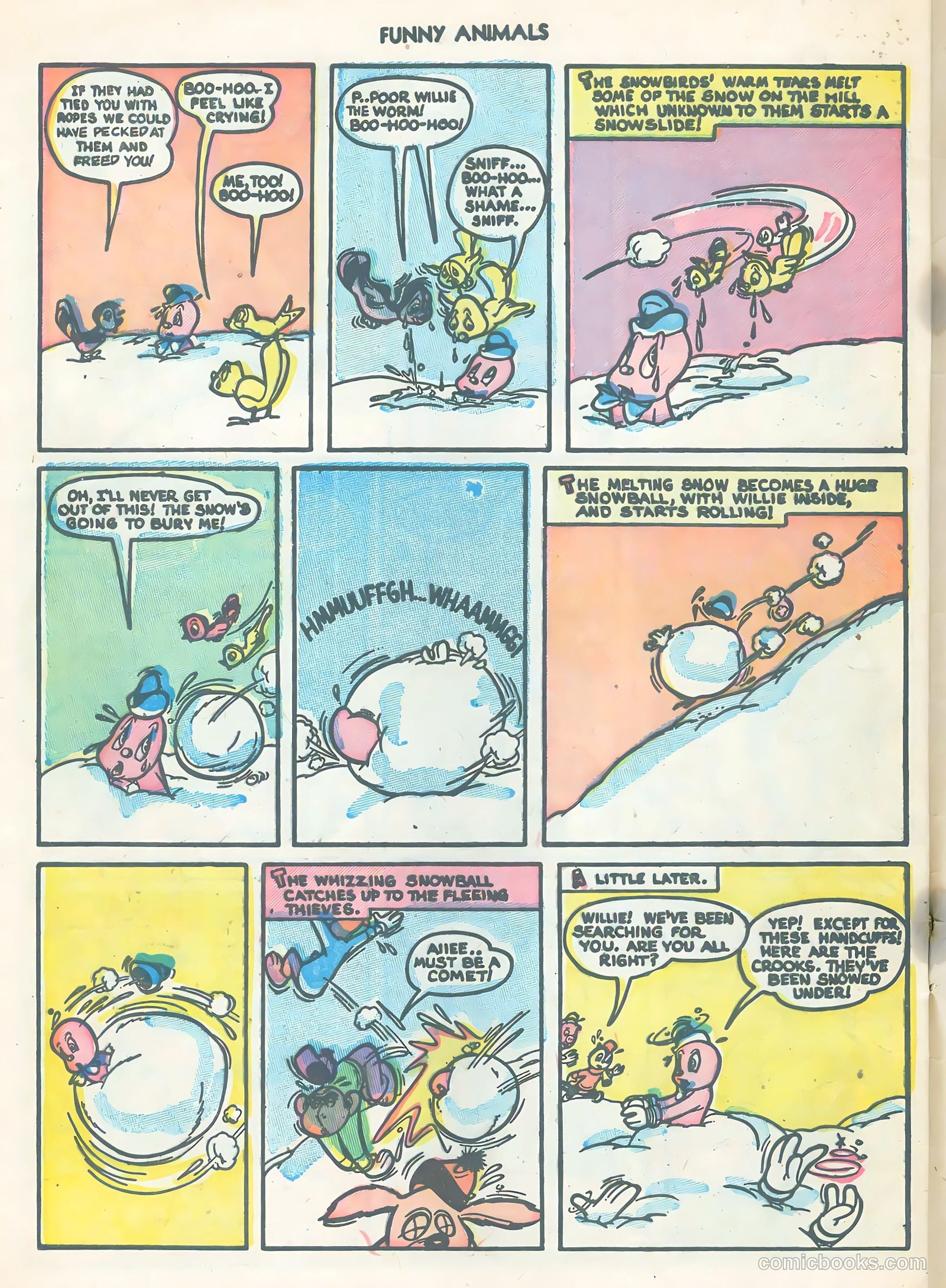 Funny Animals #84 (1954) — page 32 of 36