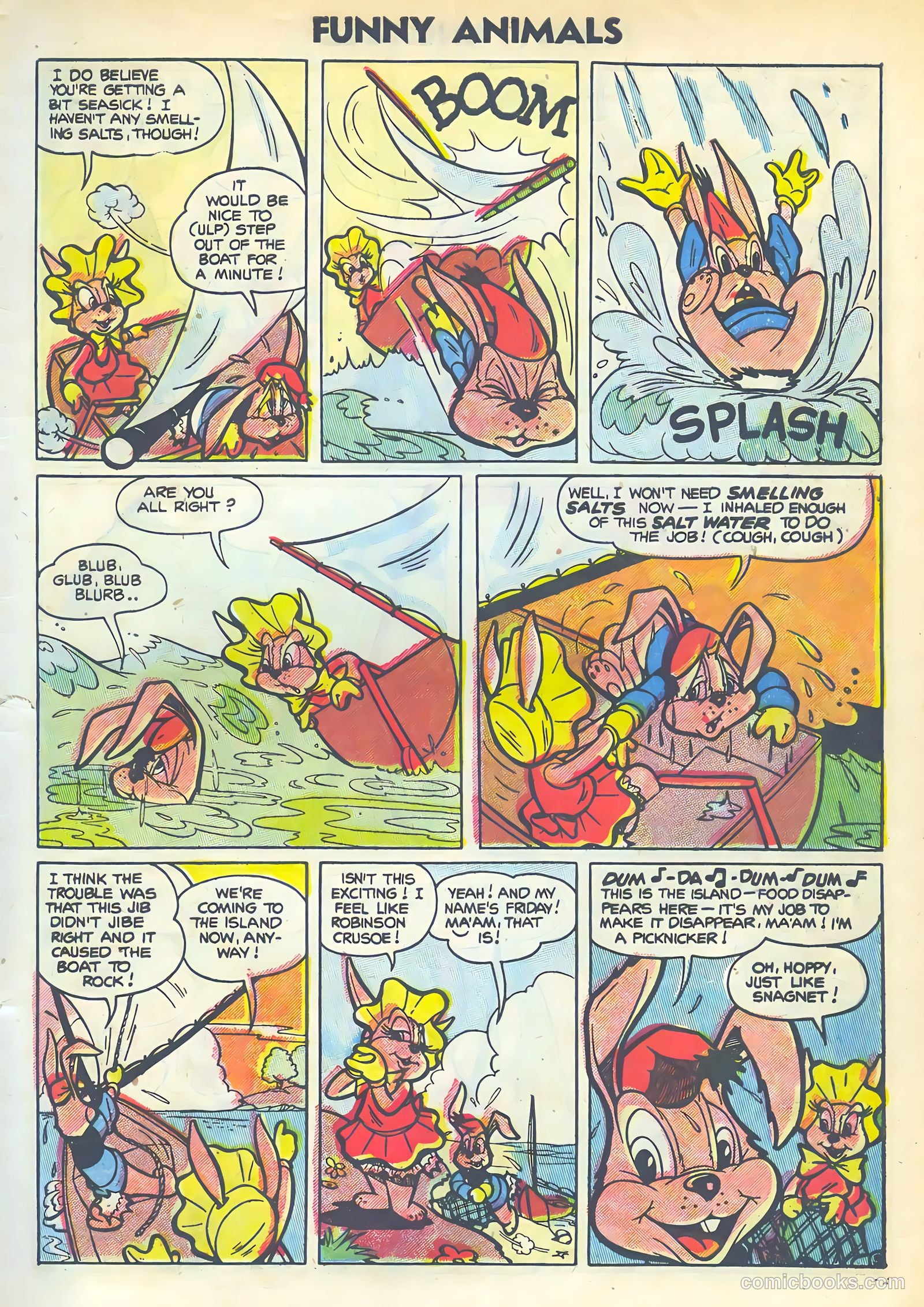 Funny Animals #85 (1954) — page 5 of 36