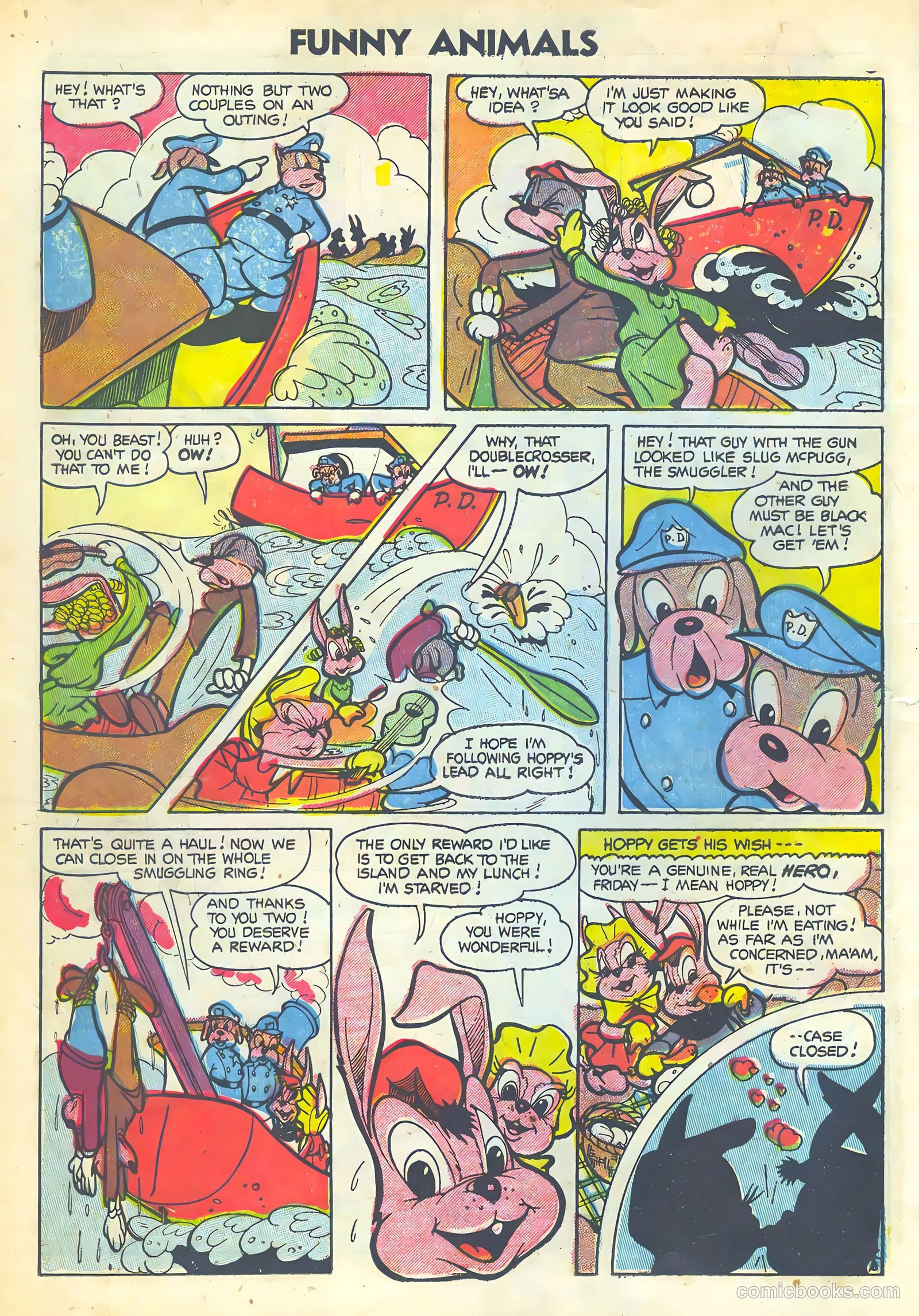 Funny Animals #85 (1954) — page 10 of 36