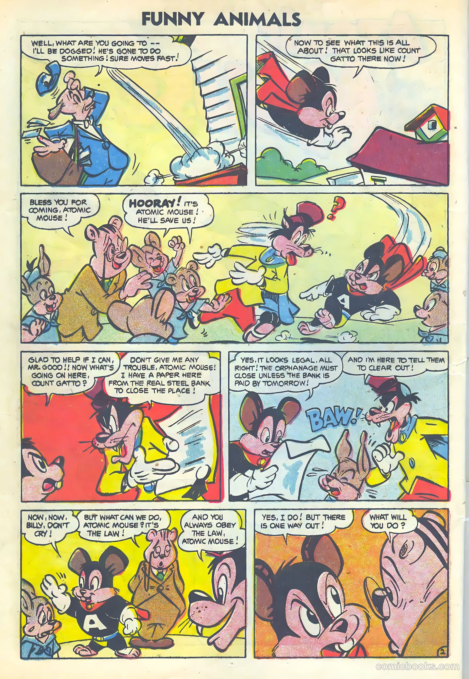 Funny Animals #85 (1954) — page 12 of 36