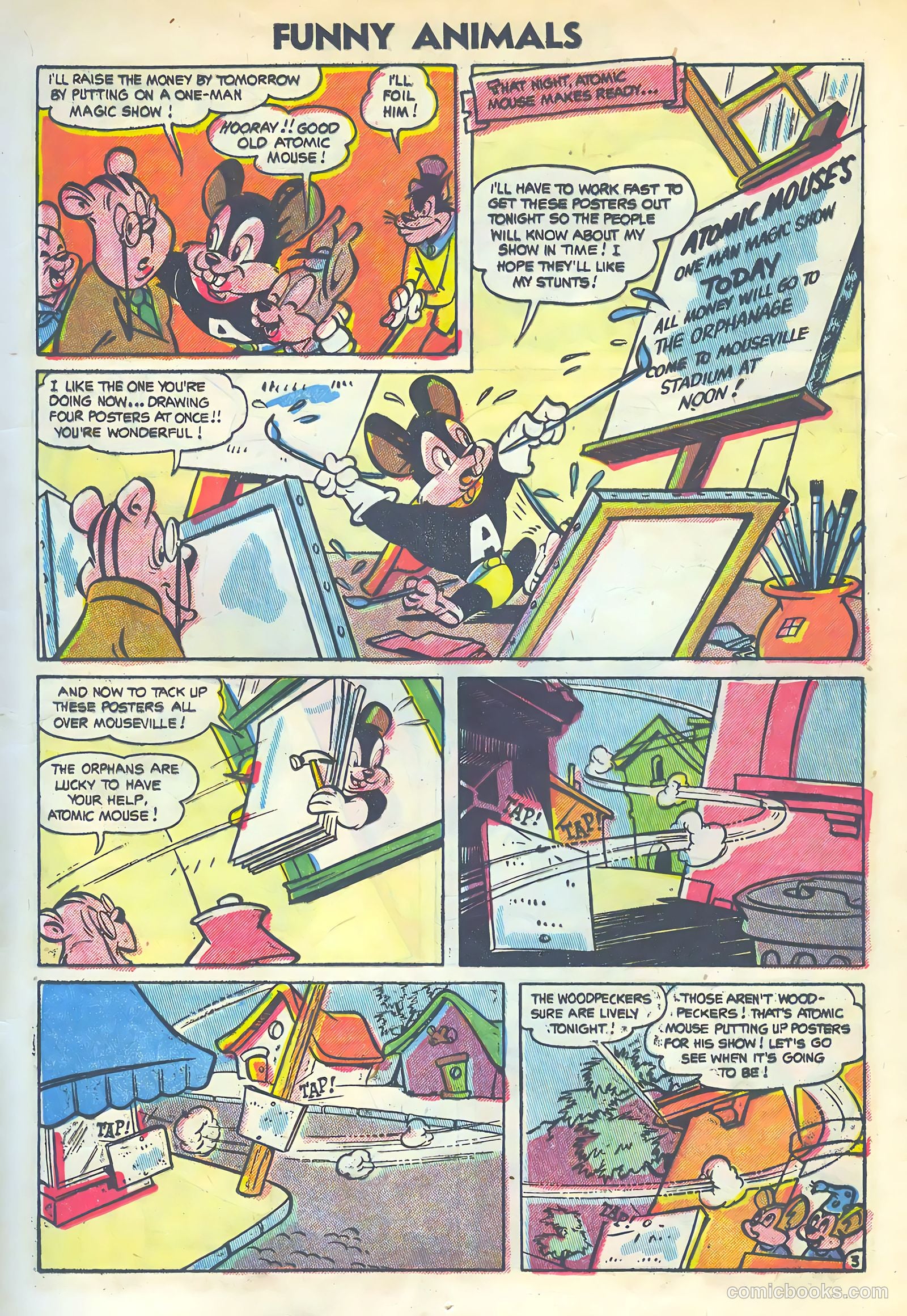 Funny Animals #85 (1954) — page 13 of 36