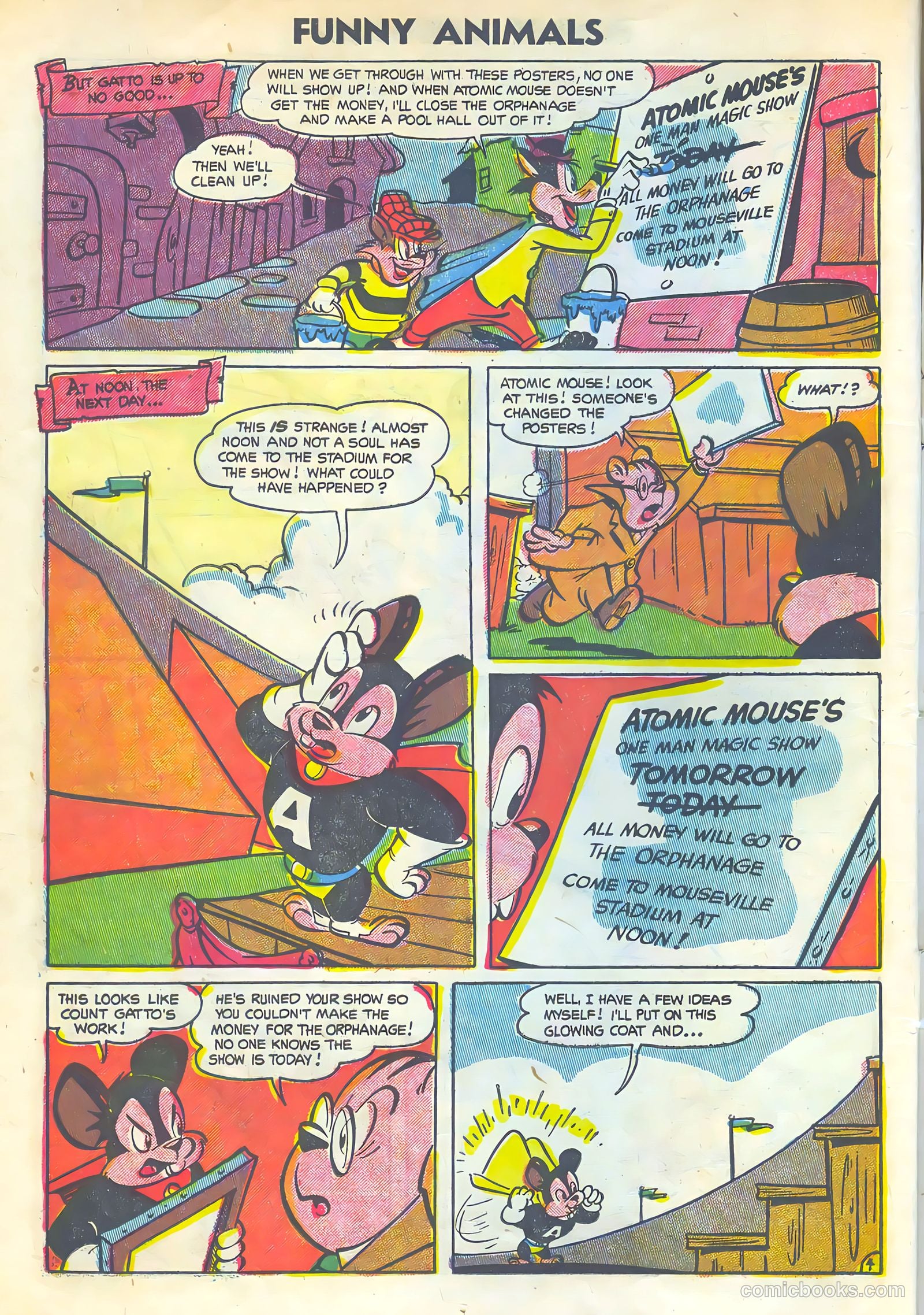Funny Animals #85 (1954) — page 14 of 36