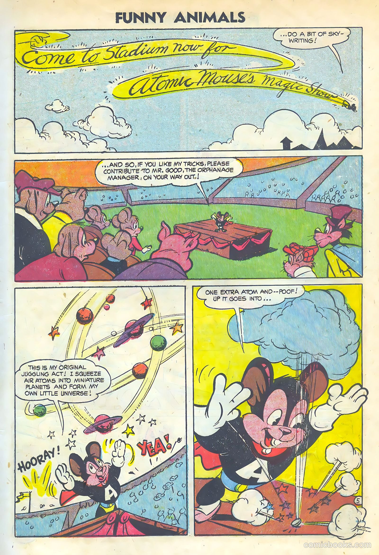 Funny Animals #85 (1954) — page 15 of 36