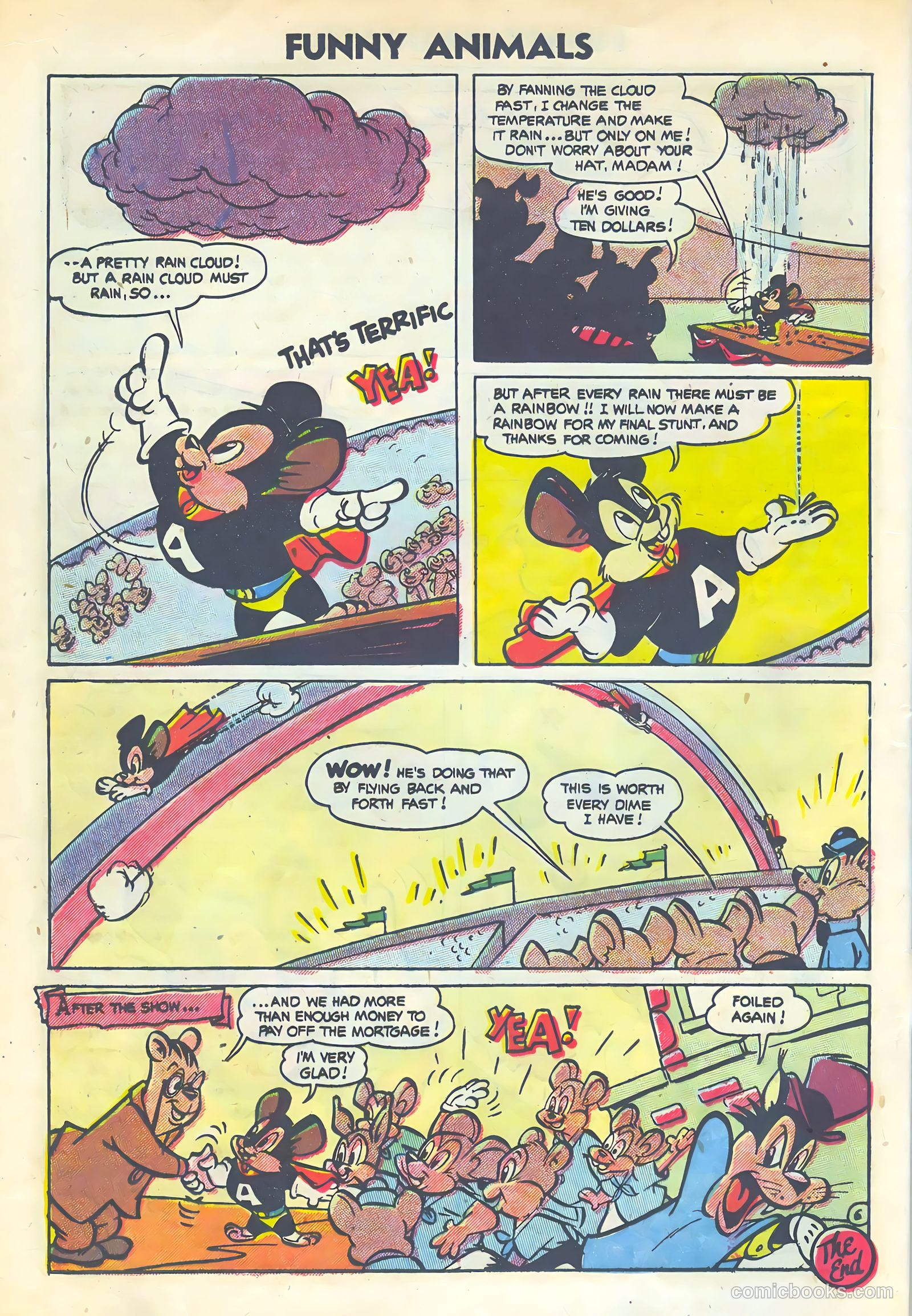Funny Animals #85 (1954) — page 16 of 36