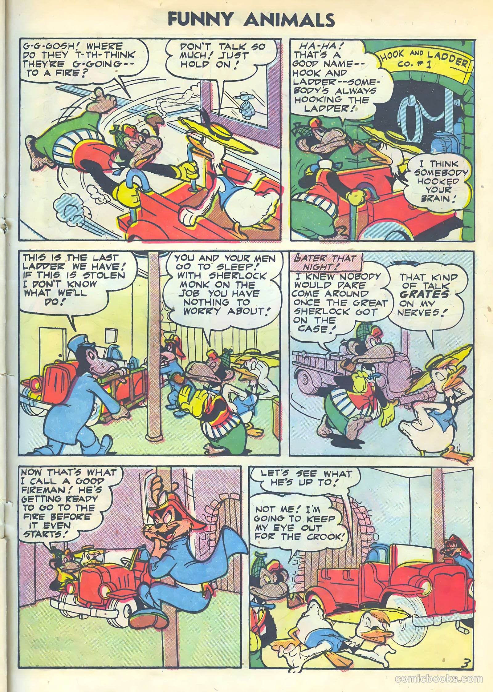 Funny Animals #85 (1954) — page 21 of 36