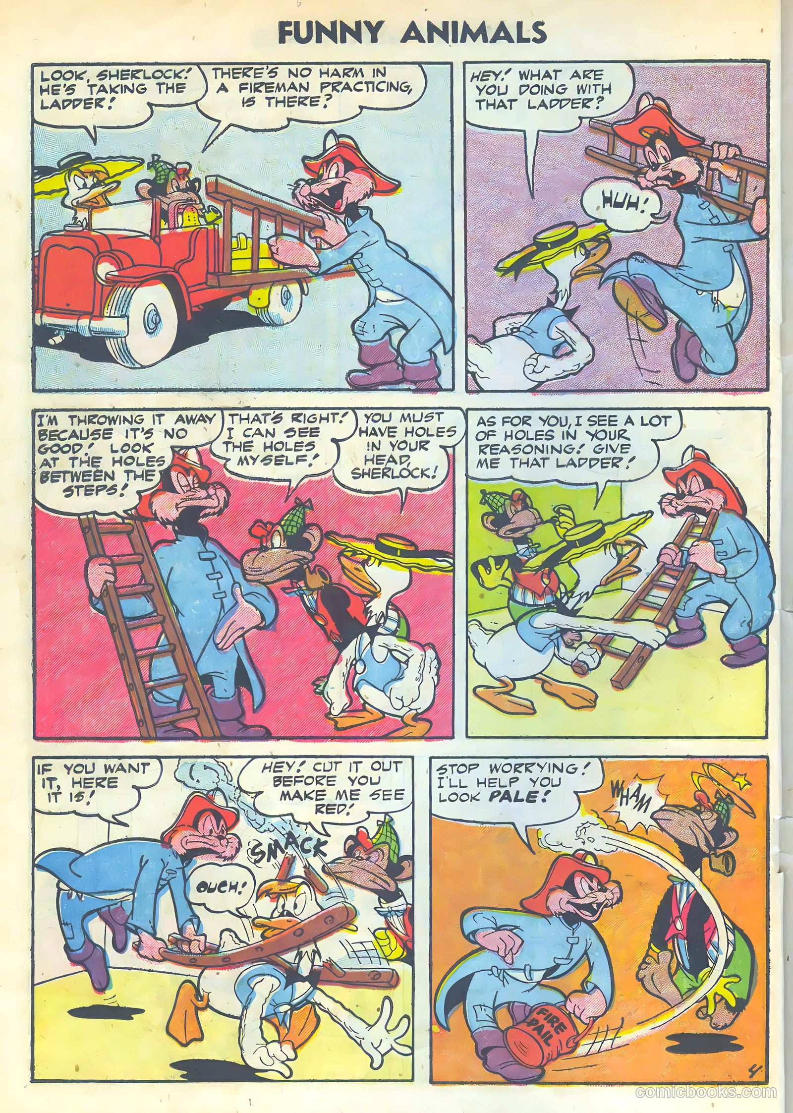 Funny Animals #85 (1954) — page 22 of 36