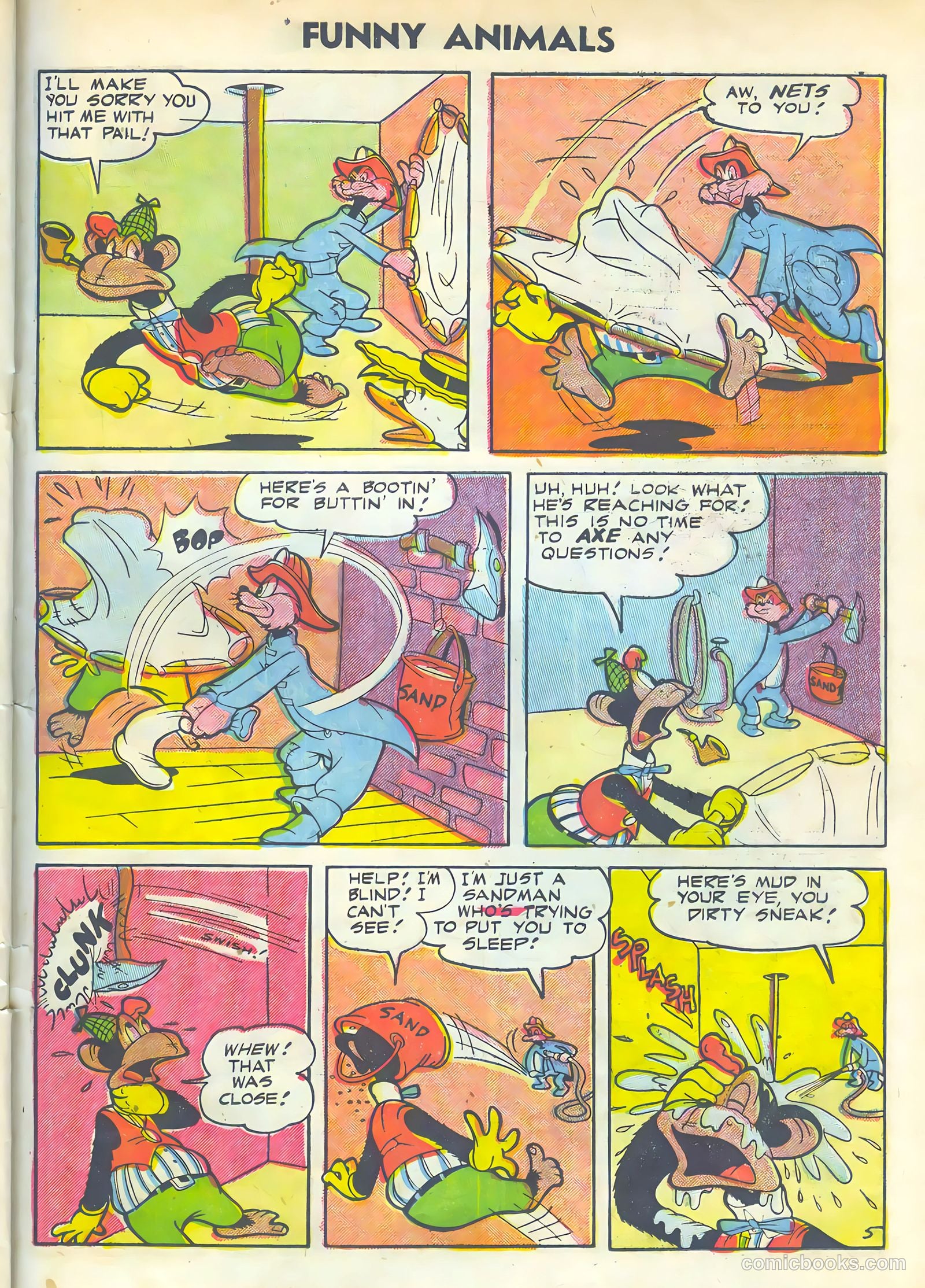 Funny Animals #85 (1954) — page 23 of 36