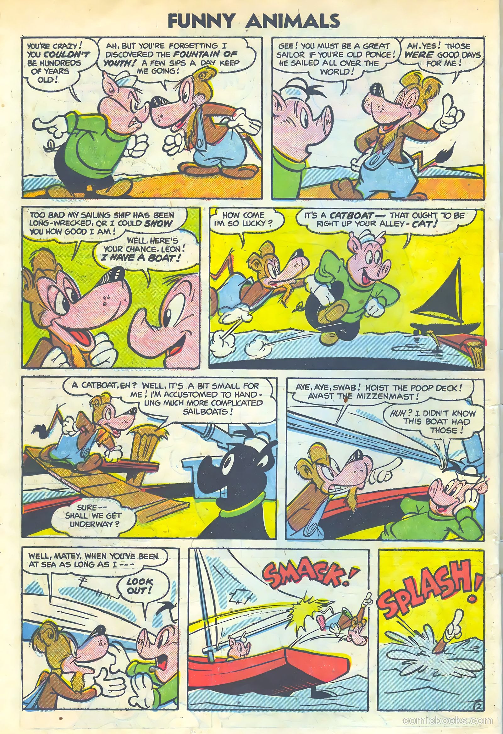 Funny Animals #85 (1954) — page 26 of 36
