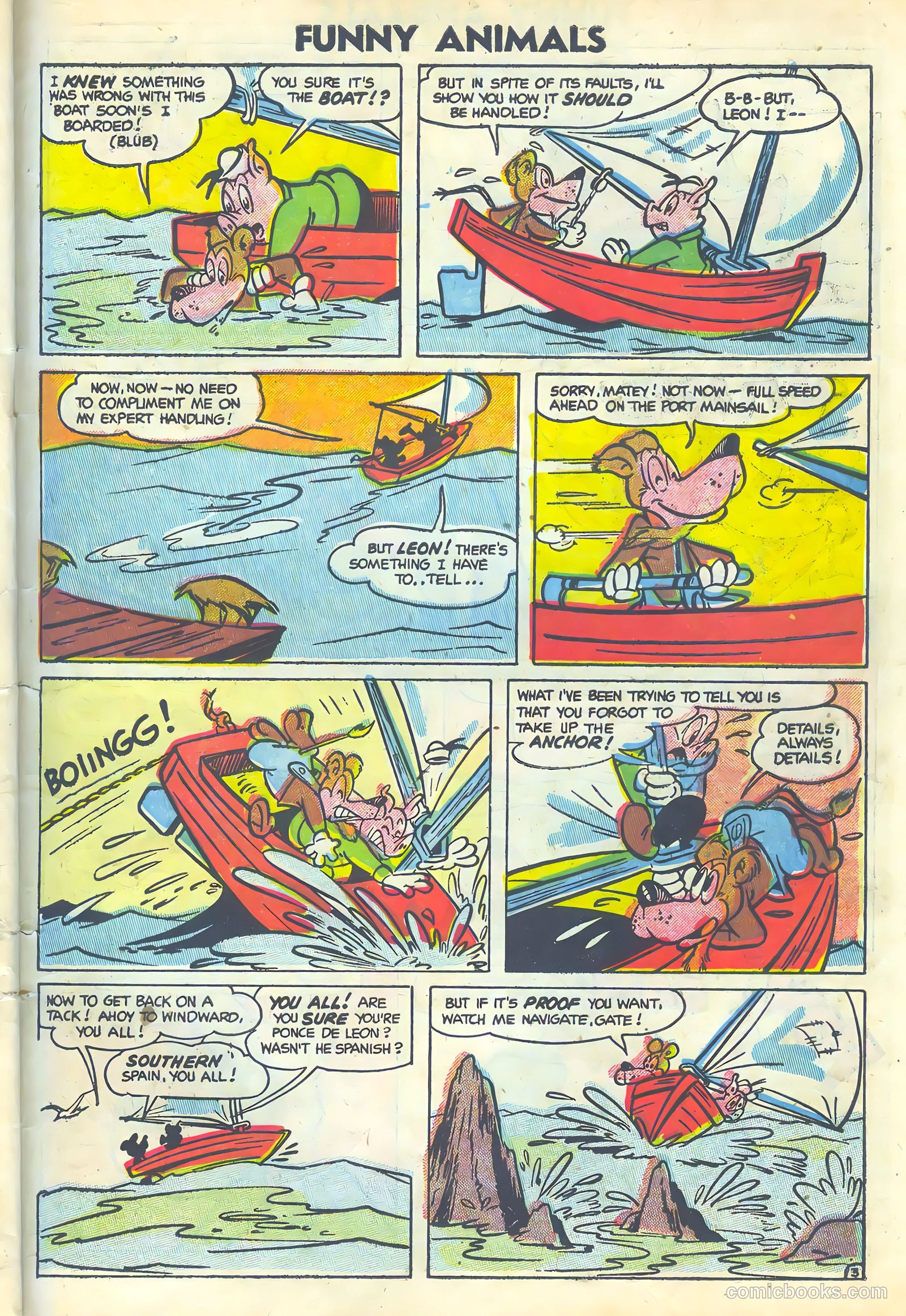 Funny Animals #85 (1954) — page 27 of 36
