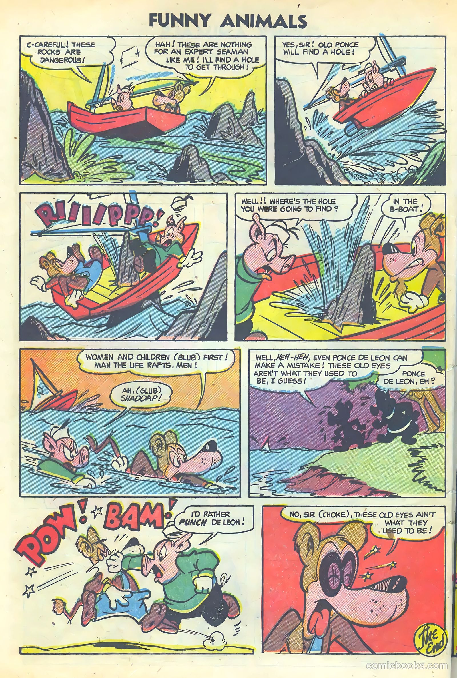Funny Animals #85 (1954) — page 28 of 36