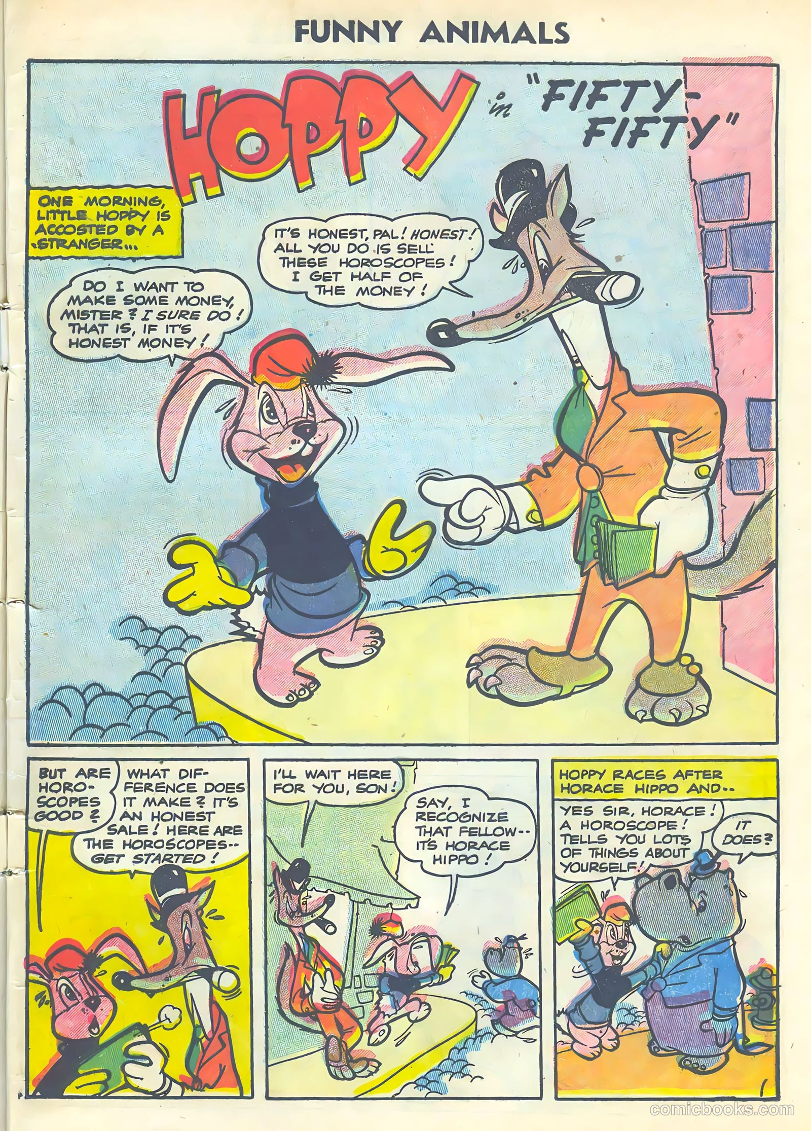 Funny Animals #85 (1954) — page 29 of 36