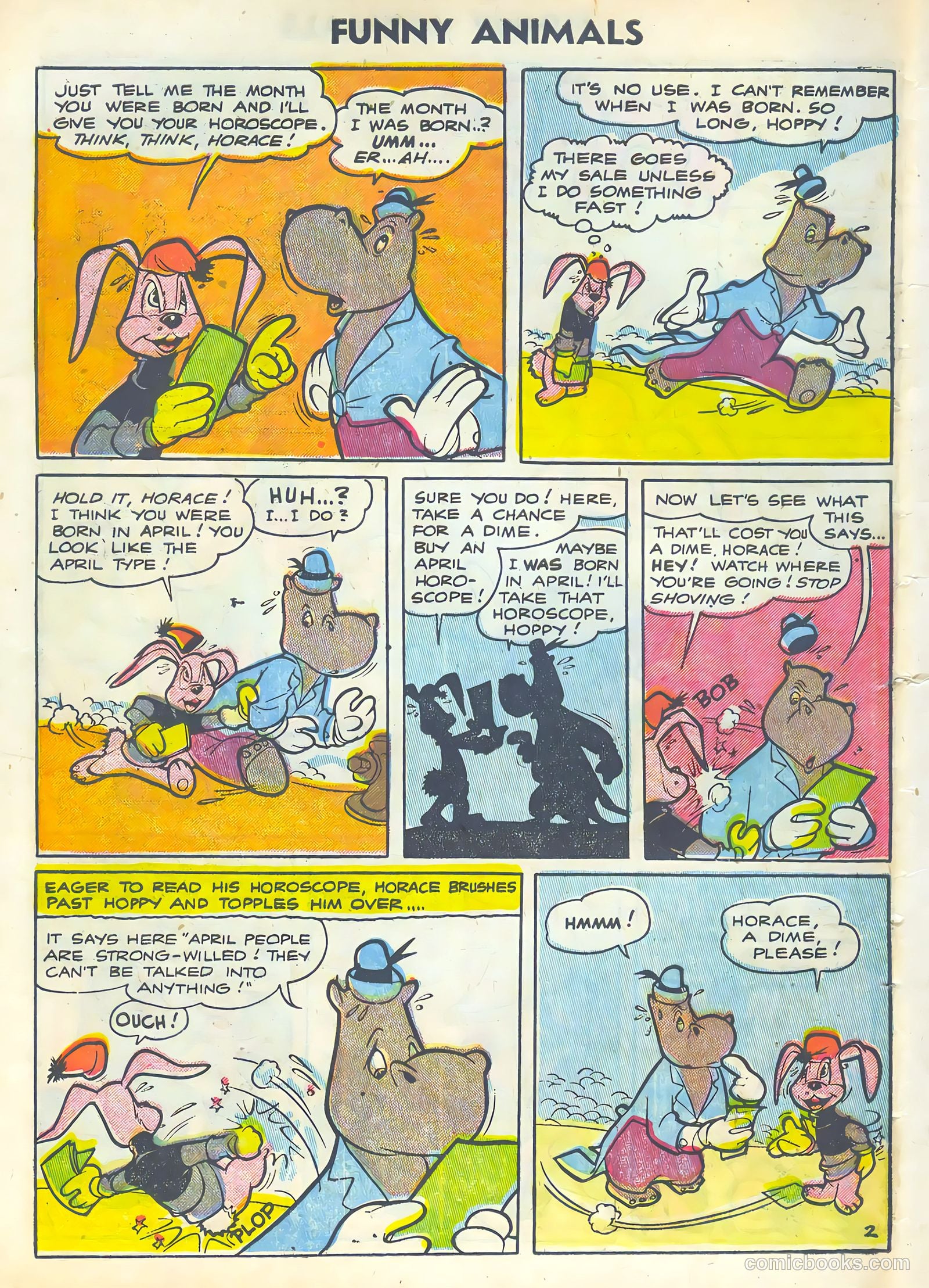 Funny Animals #85 (1954) — page 30 of 36