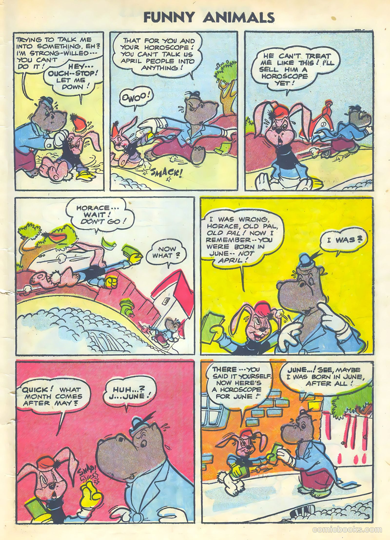 Funny Animals #85 (1954) — page 31 of 36