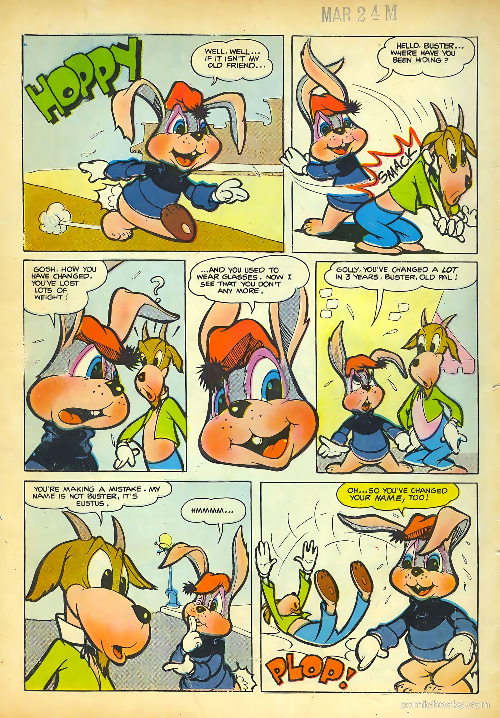Funny Animals #85 (1954) — page 36 of 36