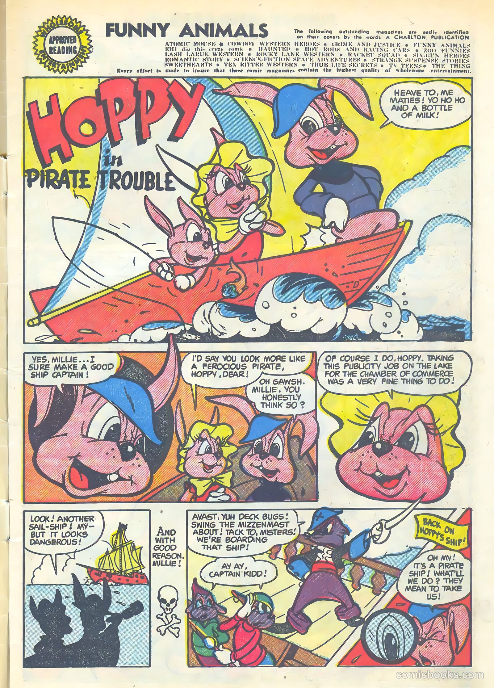 Funny Animals #86 (1954) — page 3 of 36