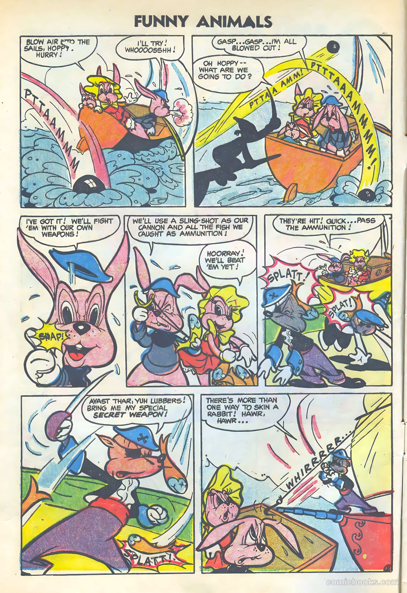 Funny Animals #86 (1954) — page 4 of 36
