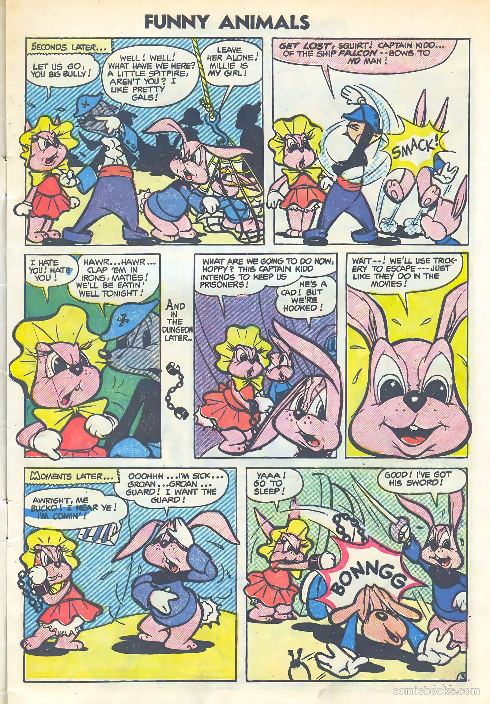 Funny Animals #86 (1954) — page 5 of 36
