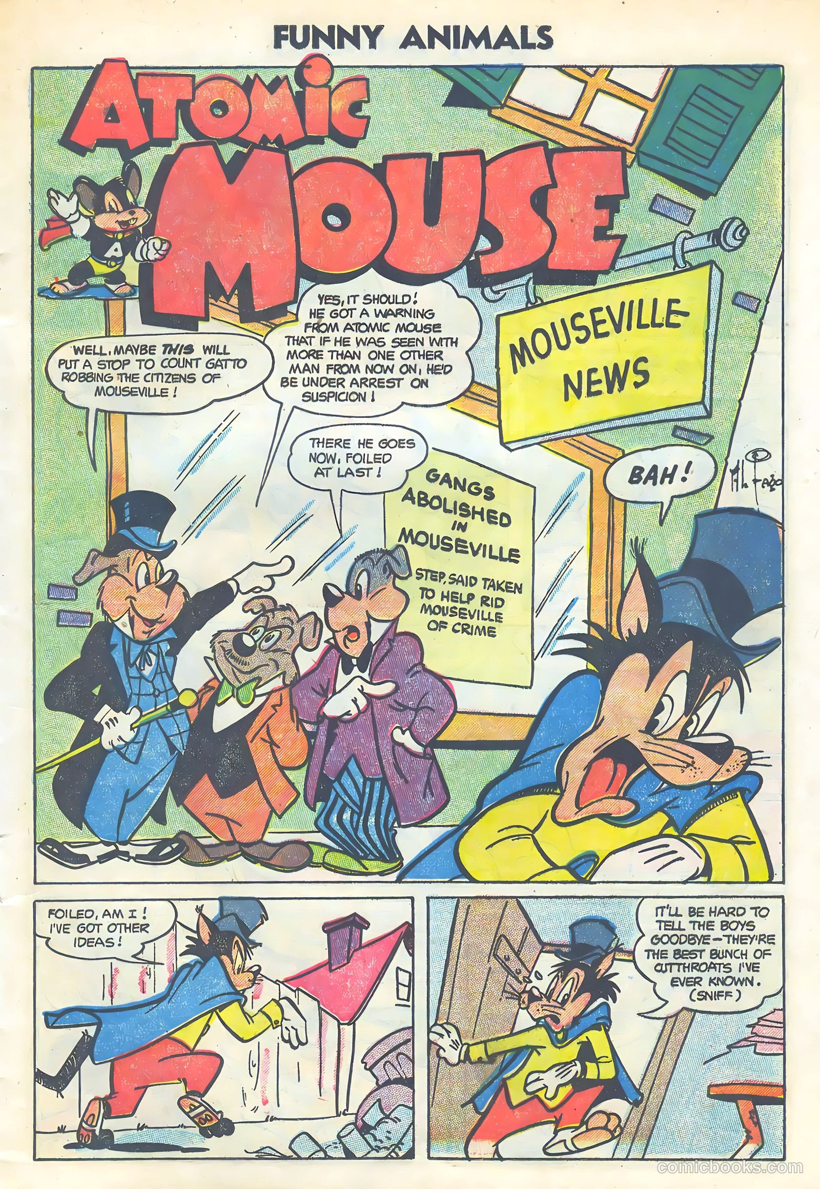 Funny Animals #86 (1954) — page 9 of 36