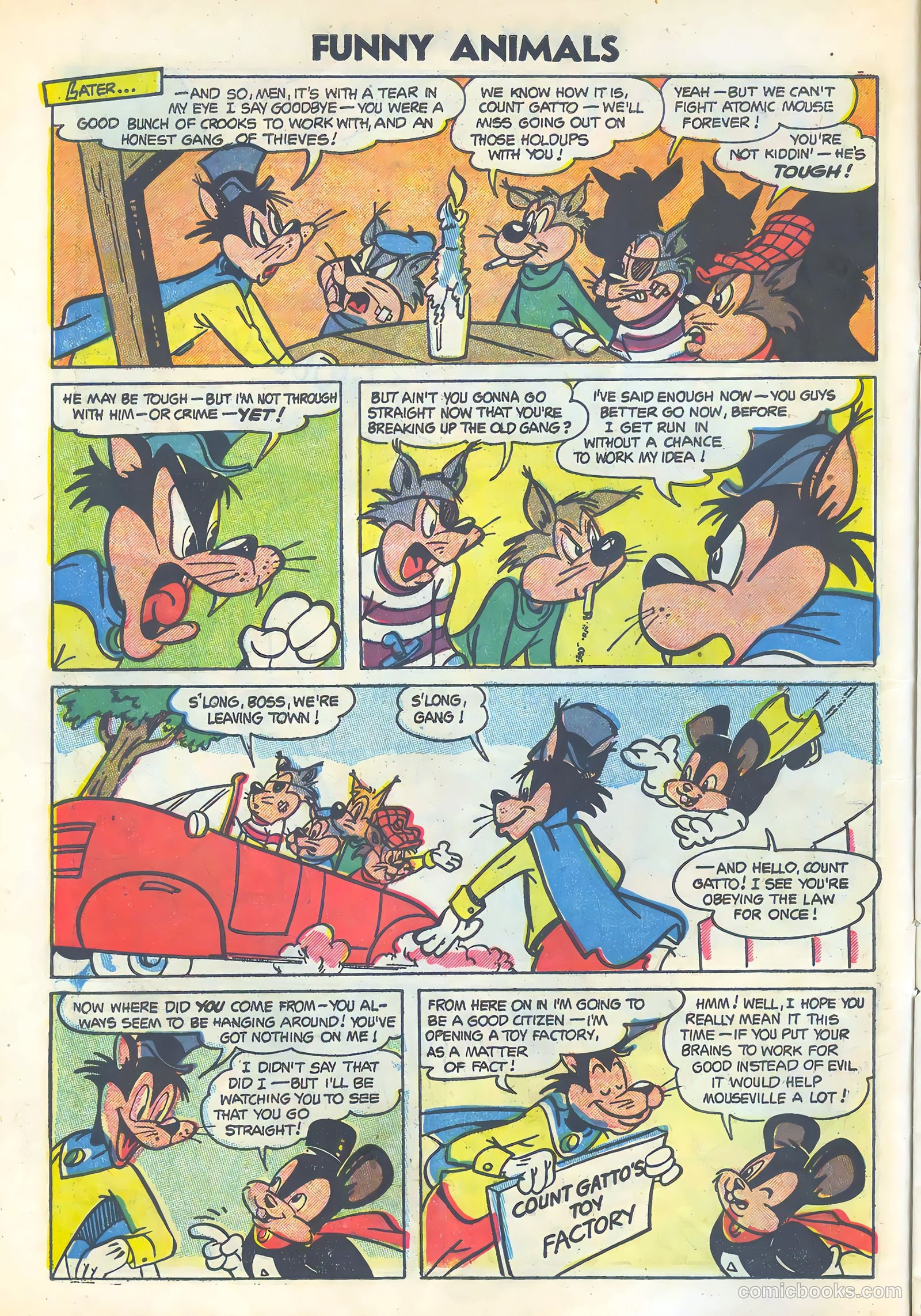 Funny Animals #86 (1954) — page 10 of 36