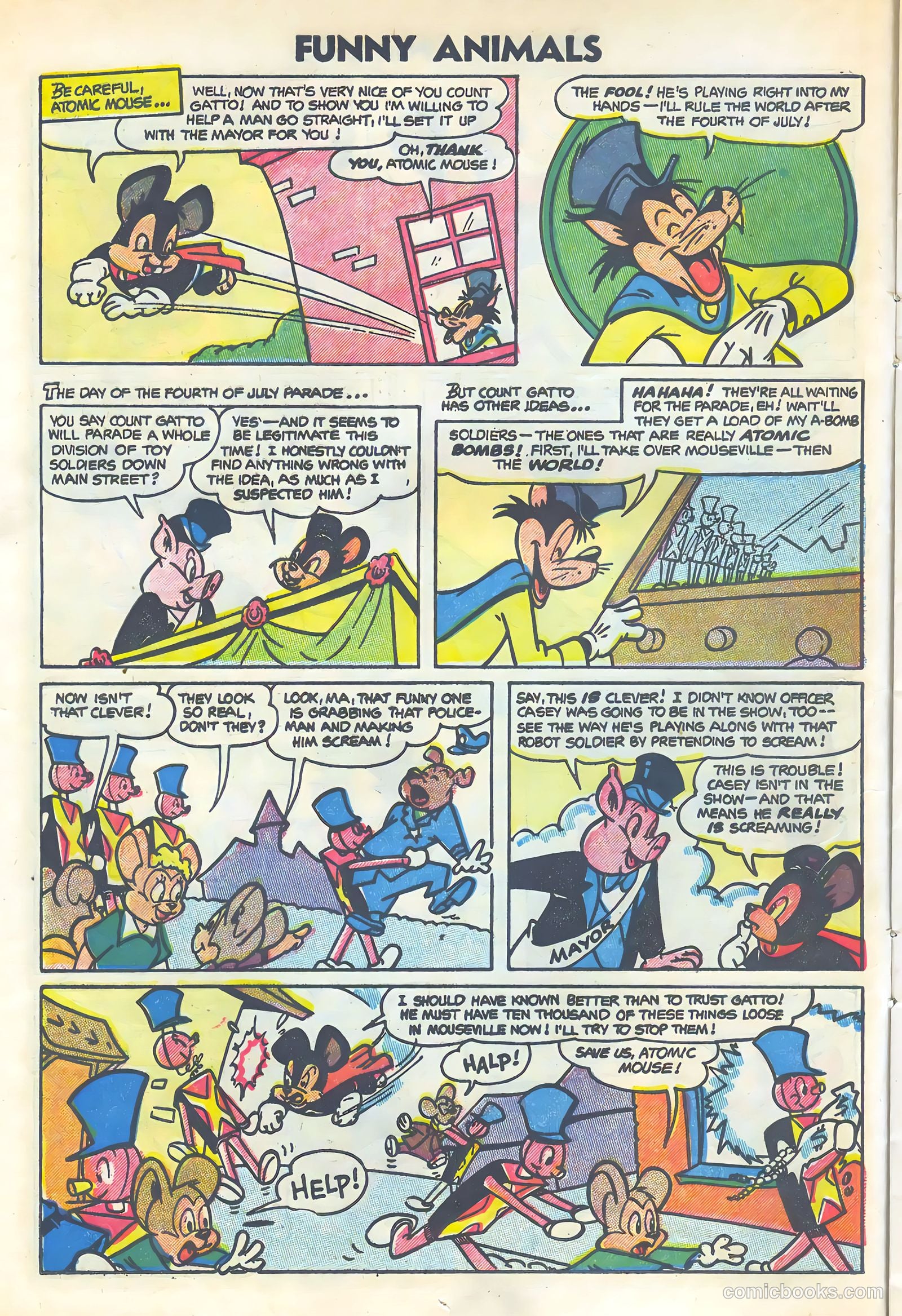 Funny Animals #86 (1954) — page 12 of 36