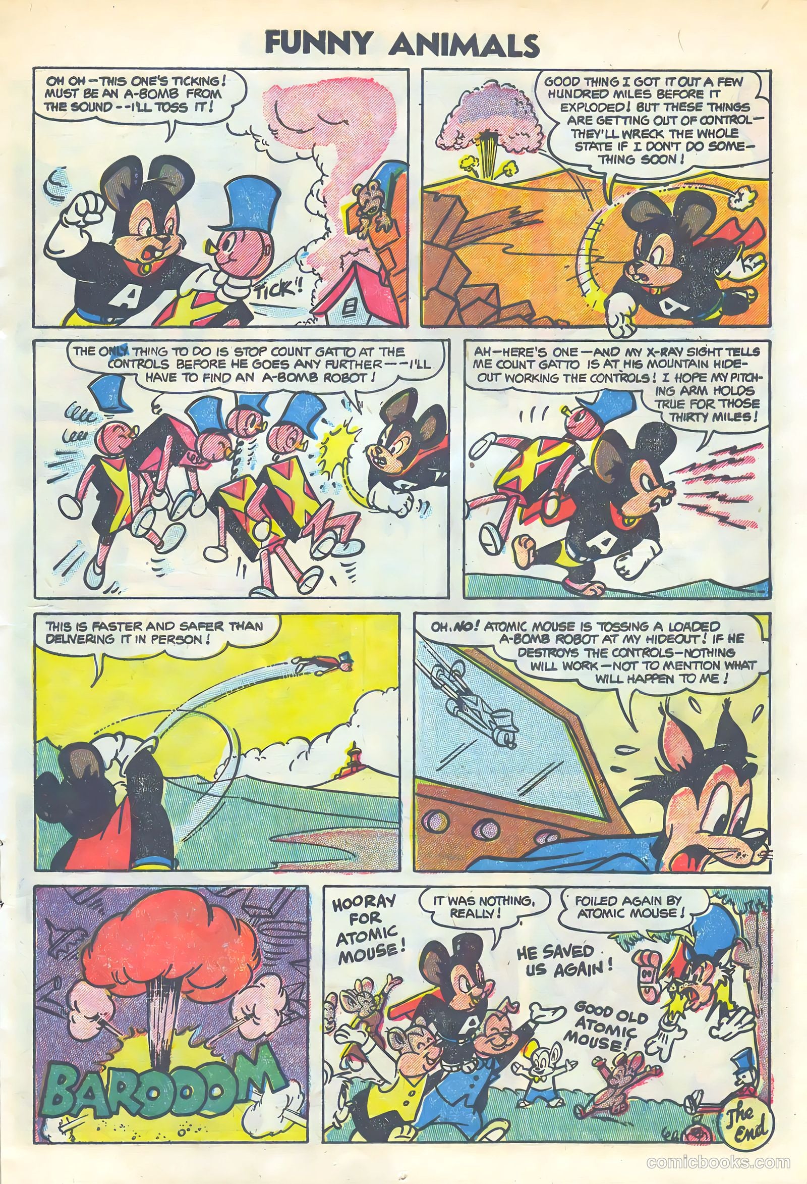 Funny Animals #86 (1954) — page 13 of 36