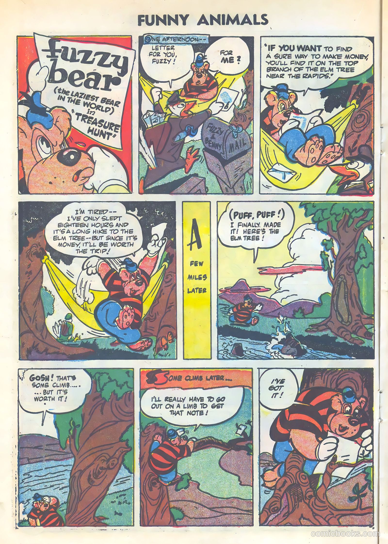 Funny Animals #86 (1954) — page 14 of 36