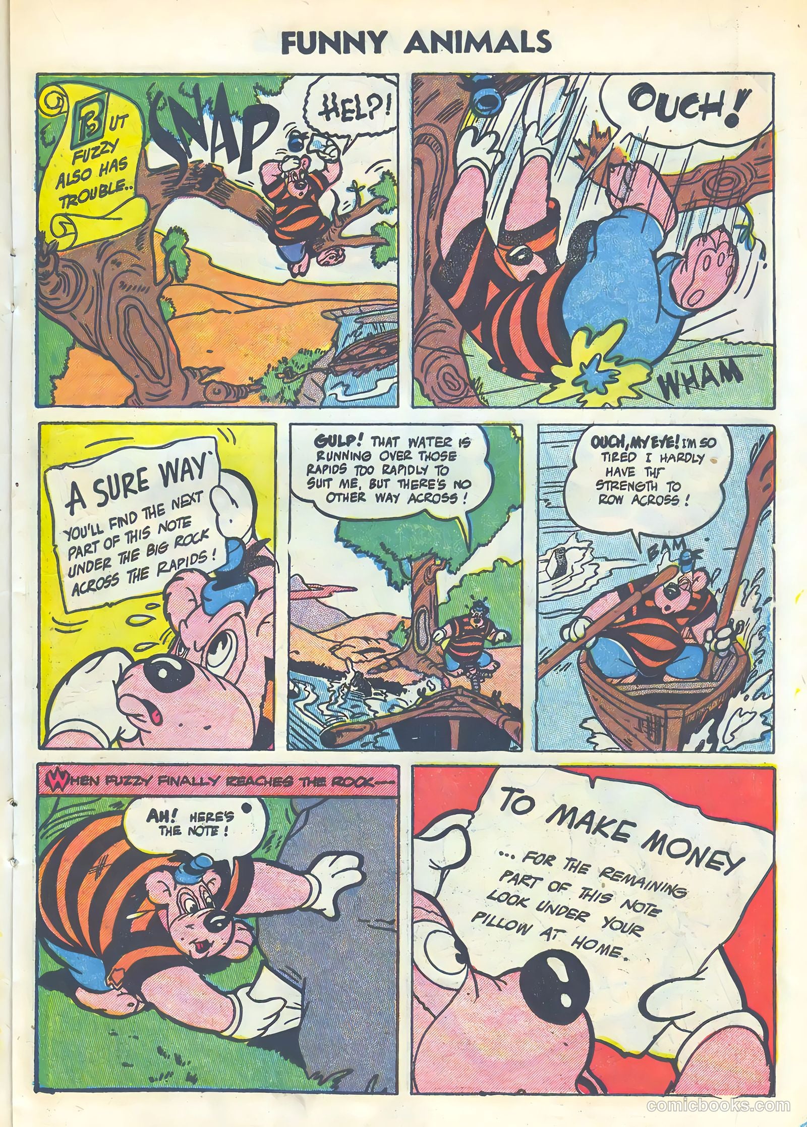 Funny Animals #86 (1954) — page 15 of 36