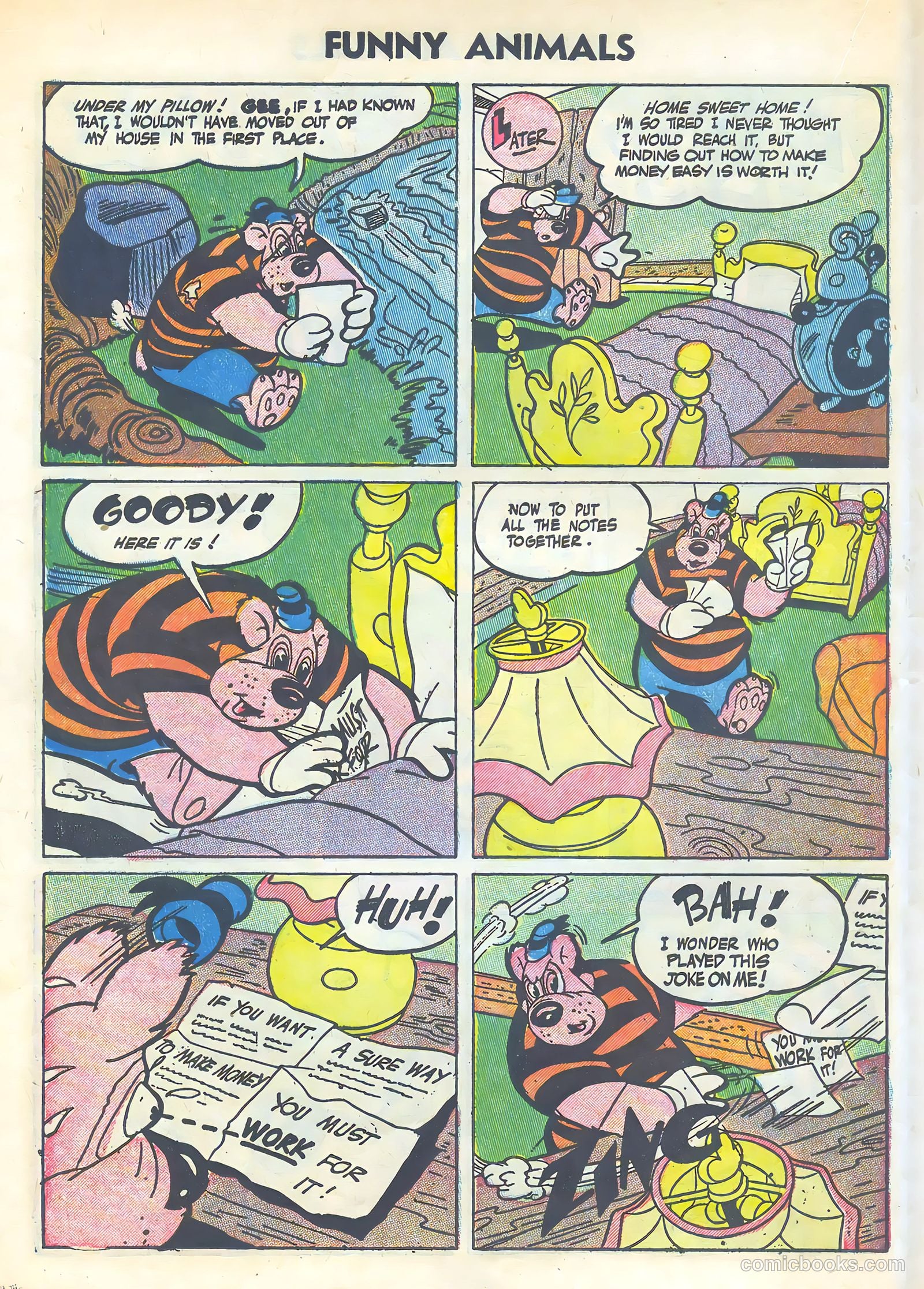 Funny Animals #86 (1954) — page 16 of 36