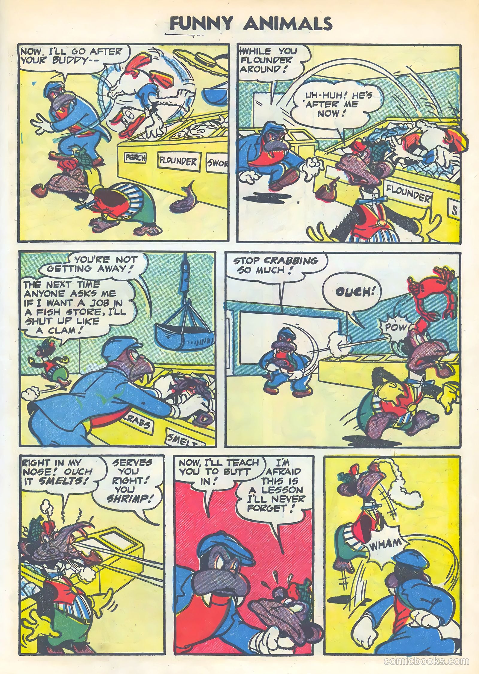 Funny Animals #86 (1954) — page 23 of 36