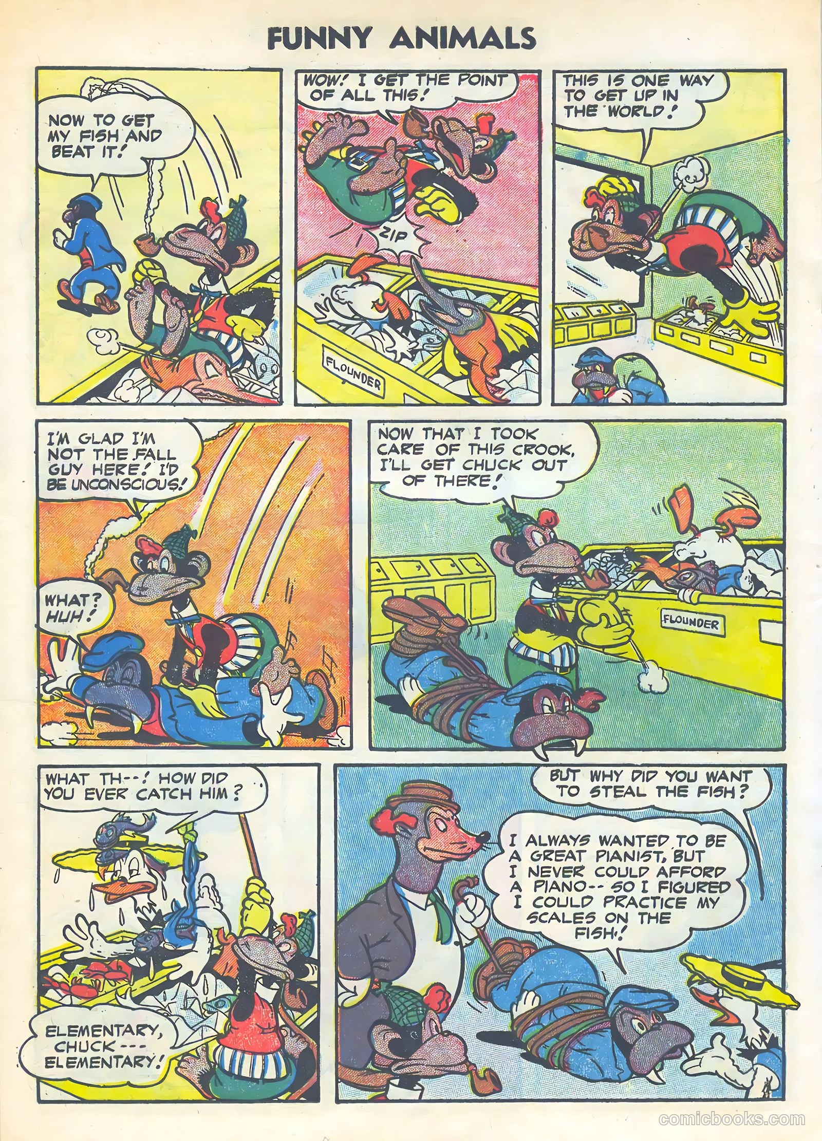 Funny Animals #86 (1954) — page 24 of 36