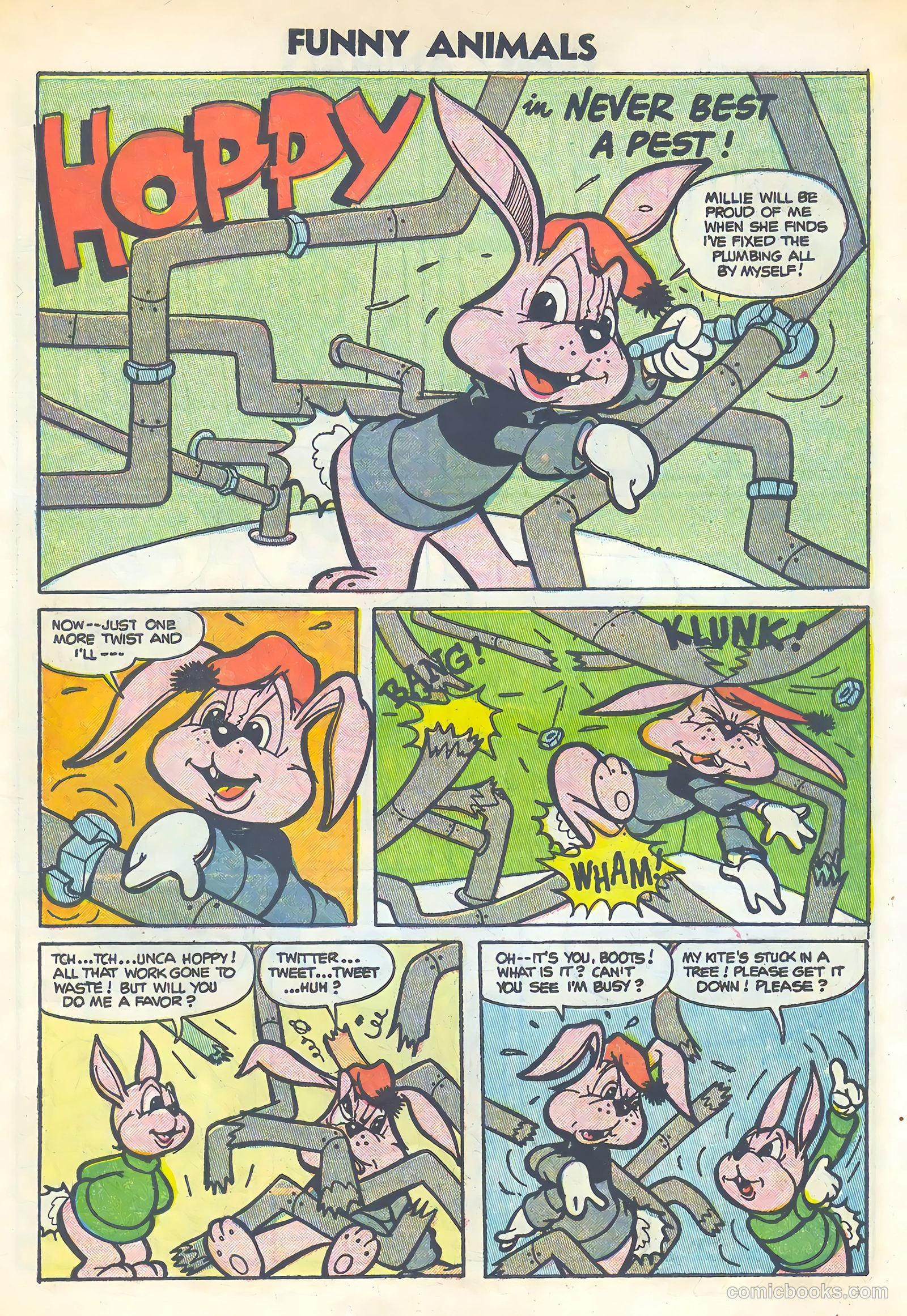 Funny Animals #86 (1954) — page 26 of 36