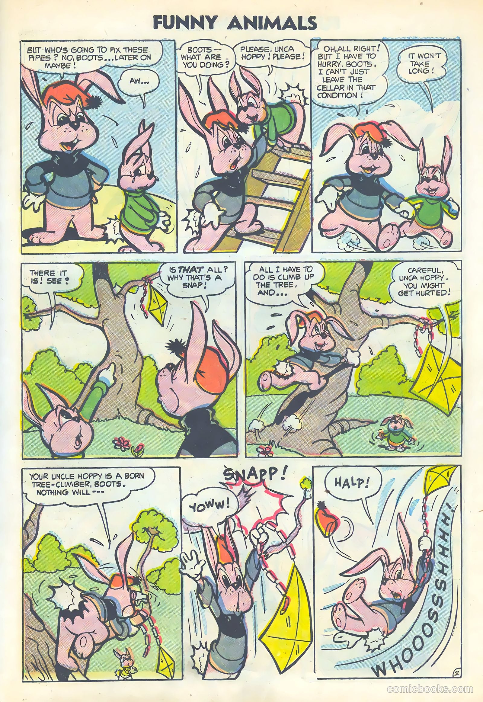 Funny Animals #86 (1954) — page 27 of 36