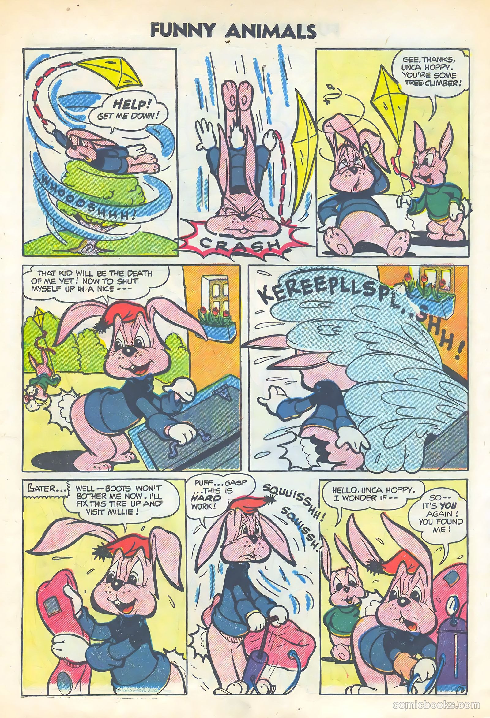 Funny Animals #86 (1954) — page 28 of 36