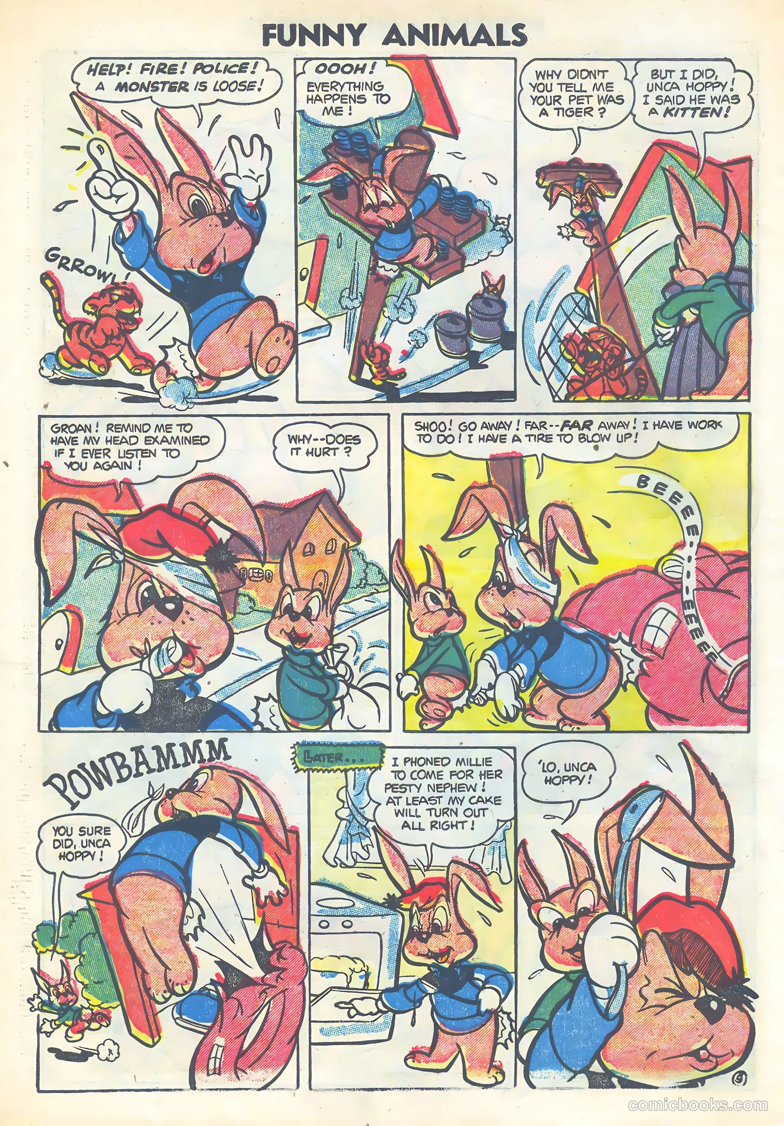 Funny Animals #86 (1954) — page 30 of 36