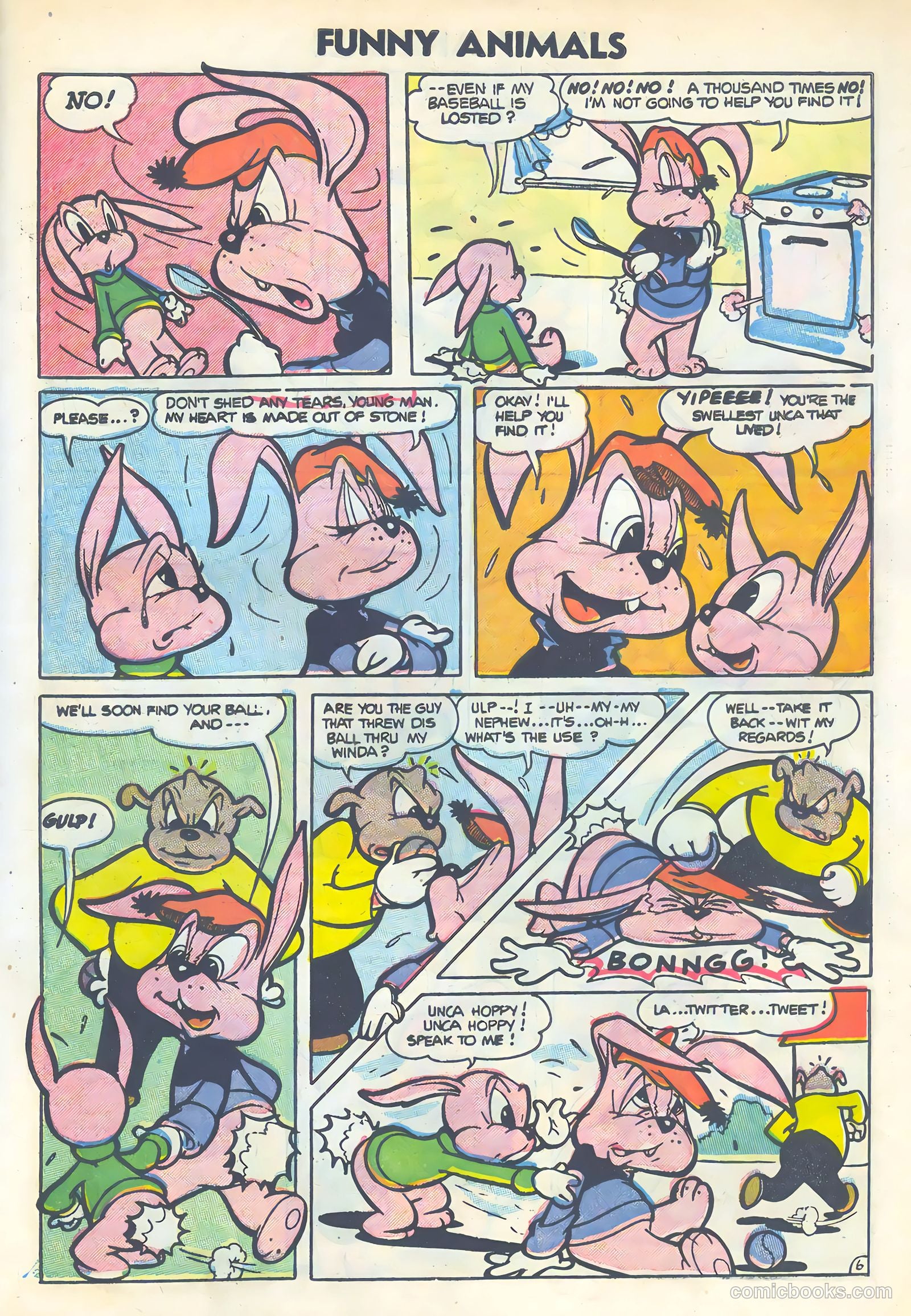 Funny Animals #86 (1954) — page 31 of 36