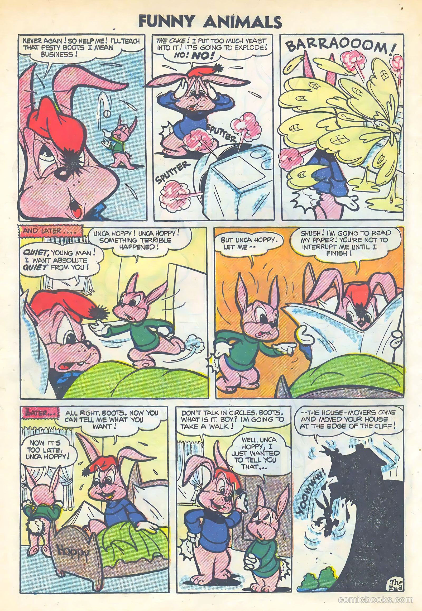 Funny Animals #86 (1954) — page 32 of 36