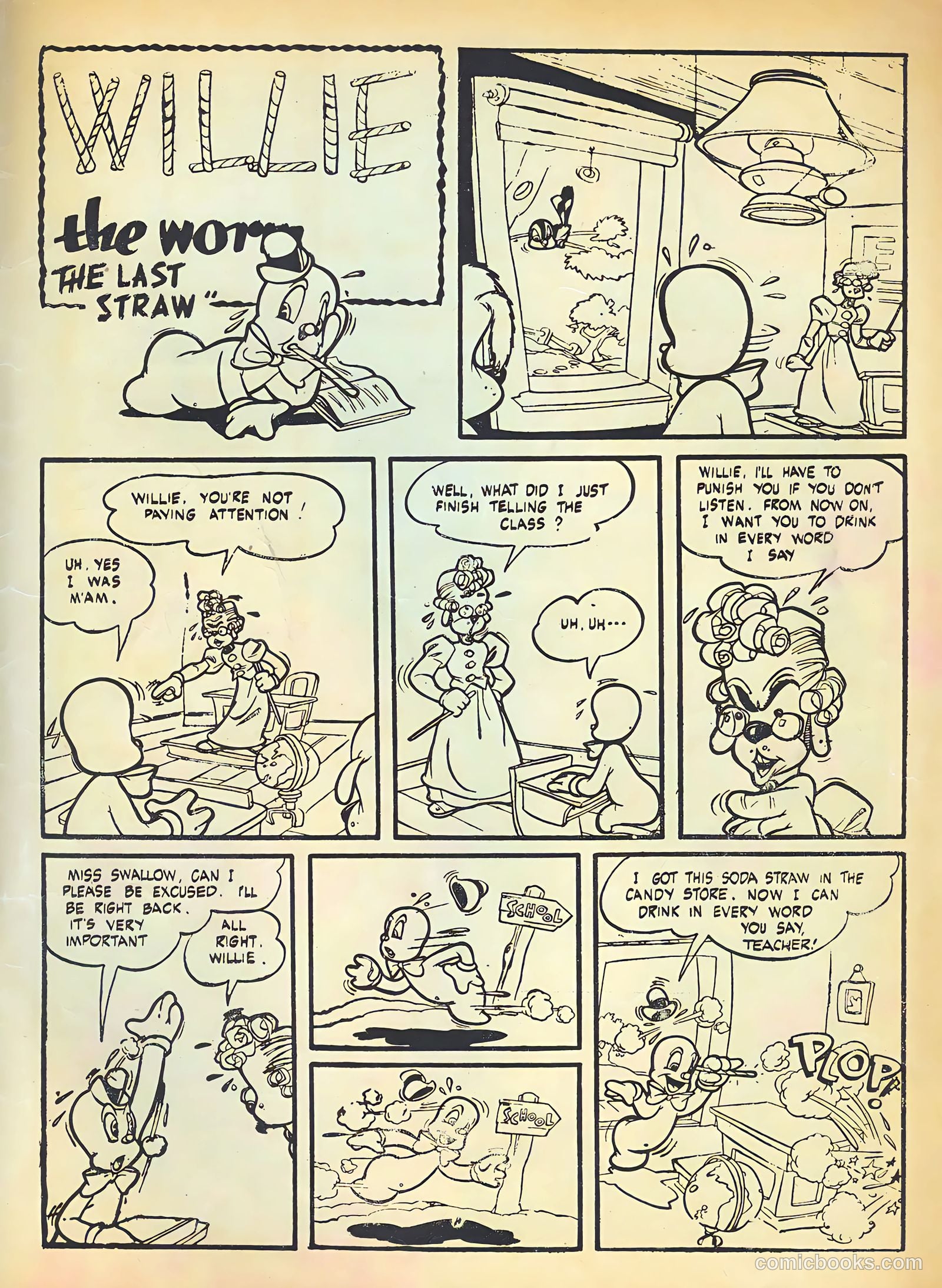 Funny Animals #86 (1954) — page 35 of 36