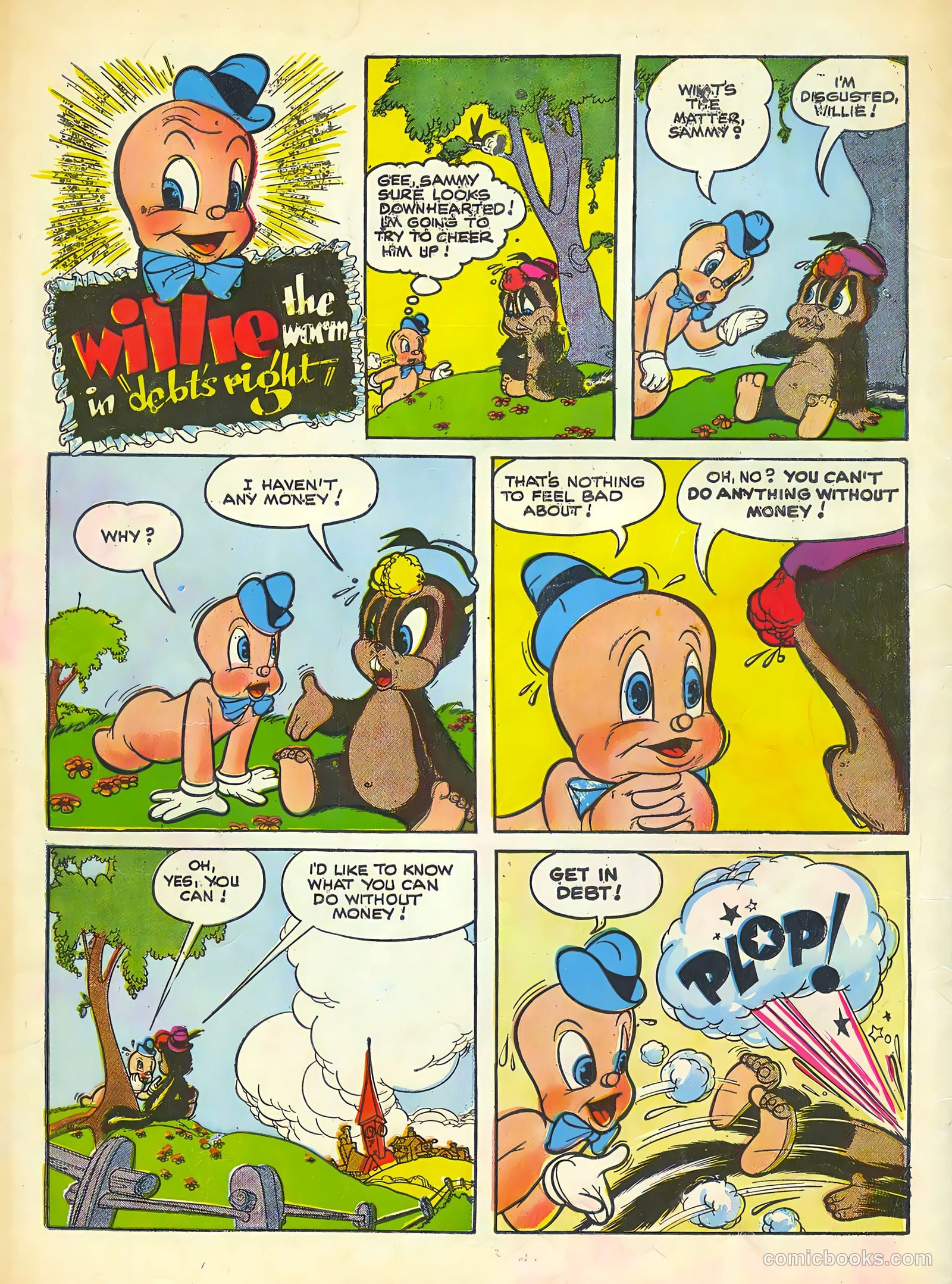 Funny Animals #86 (1954) — page 36 of 36